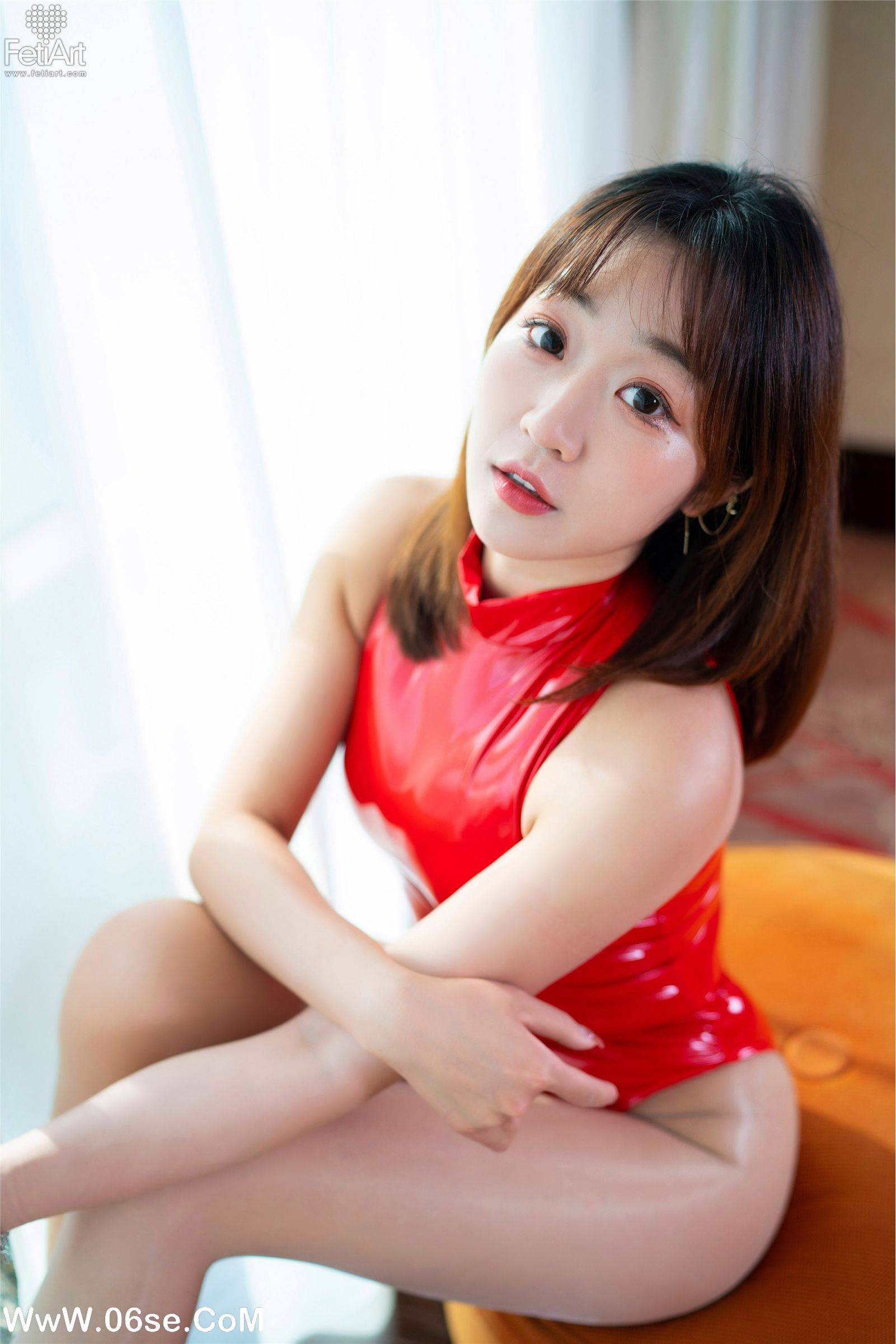 图片[17]-[FetiArt尚物集] NO.00041 The Red One MODEL-Tori-六色网
