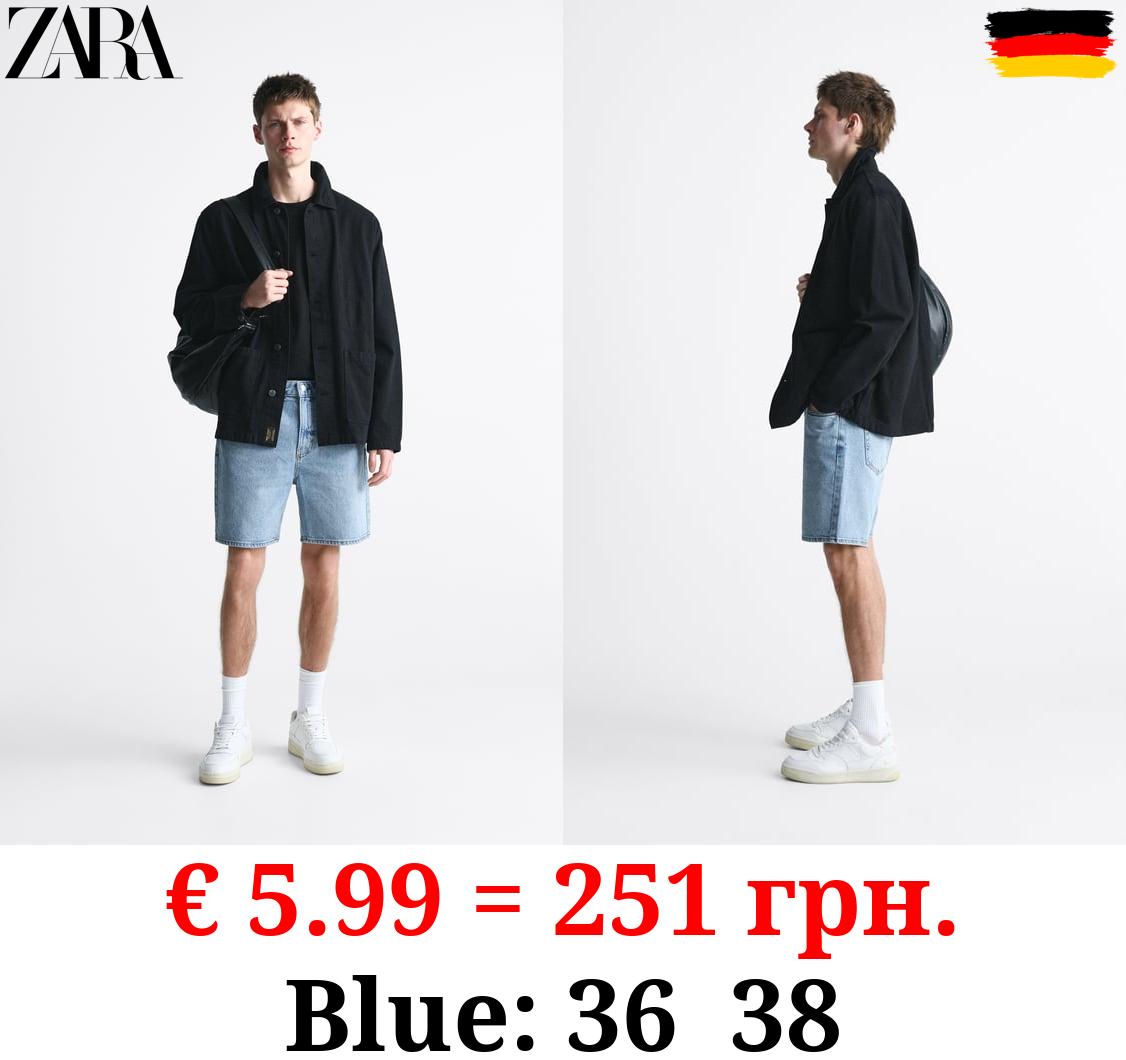 BASIC DENIM BERMUDA SHORTS