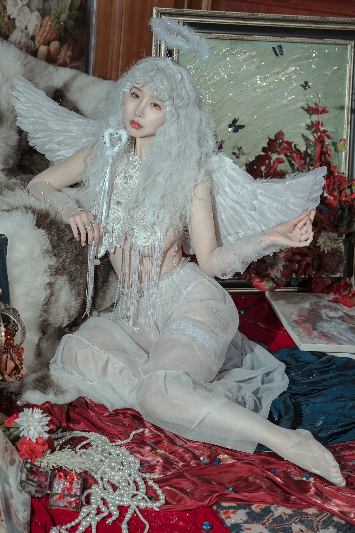 Cosplay 云溪溪 天使 9