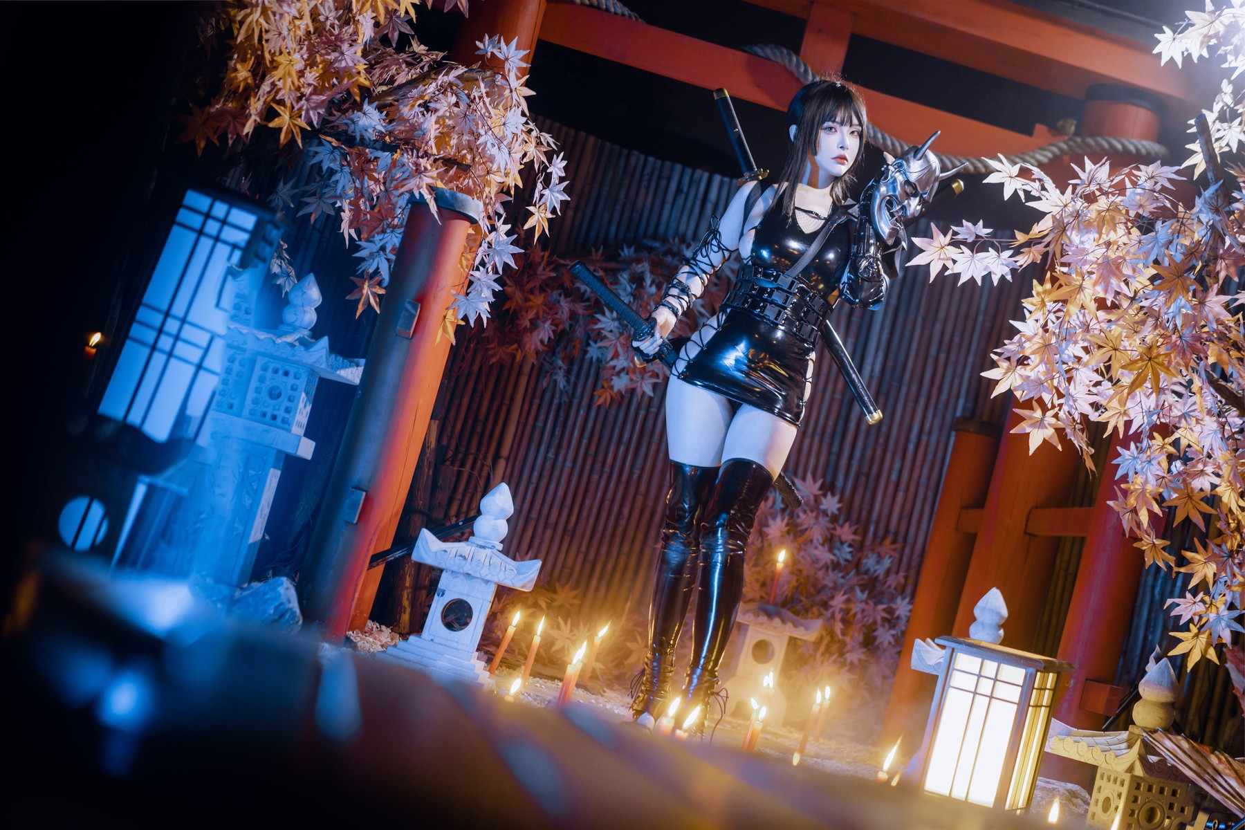 Cosplay 秋和柯基 夏小秋秋秋 艳忍 Set.02 8