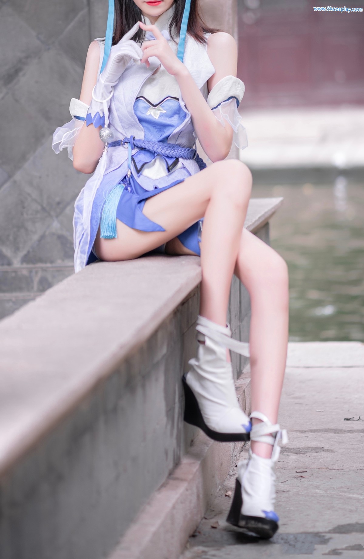 南桃Momoko Cosplay 王者荣耀瑶第四部 16