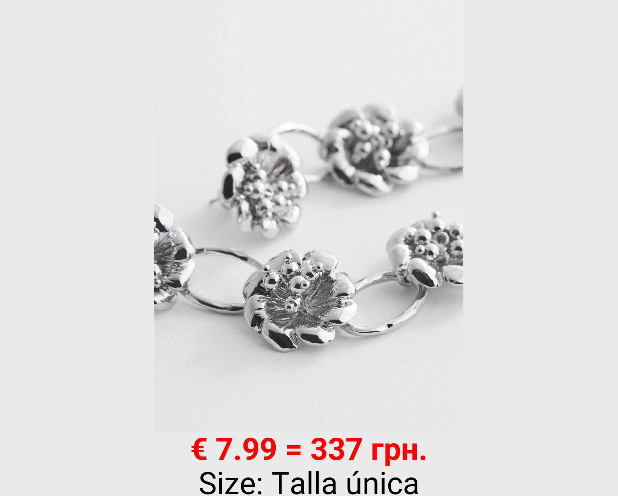 Pendientes colgantes flores