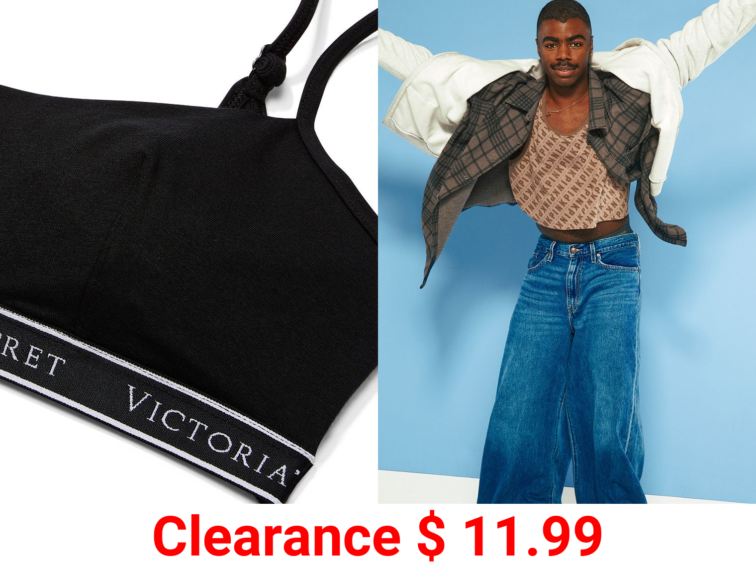 Loungin' Cotton Scoop Bralette