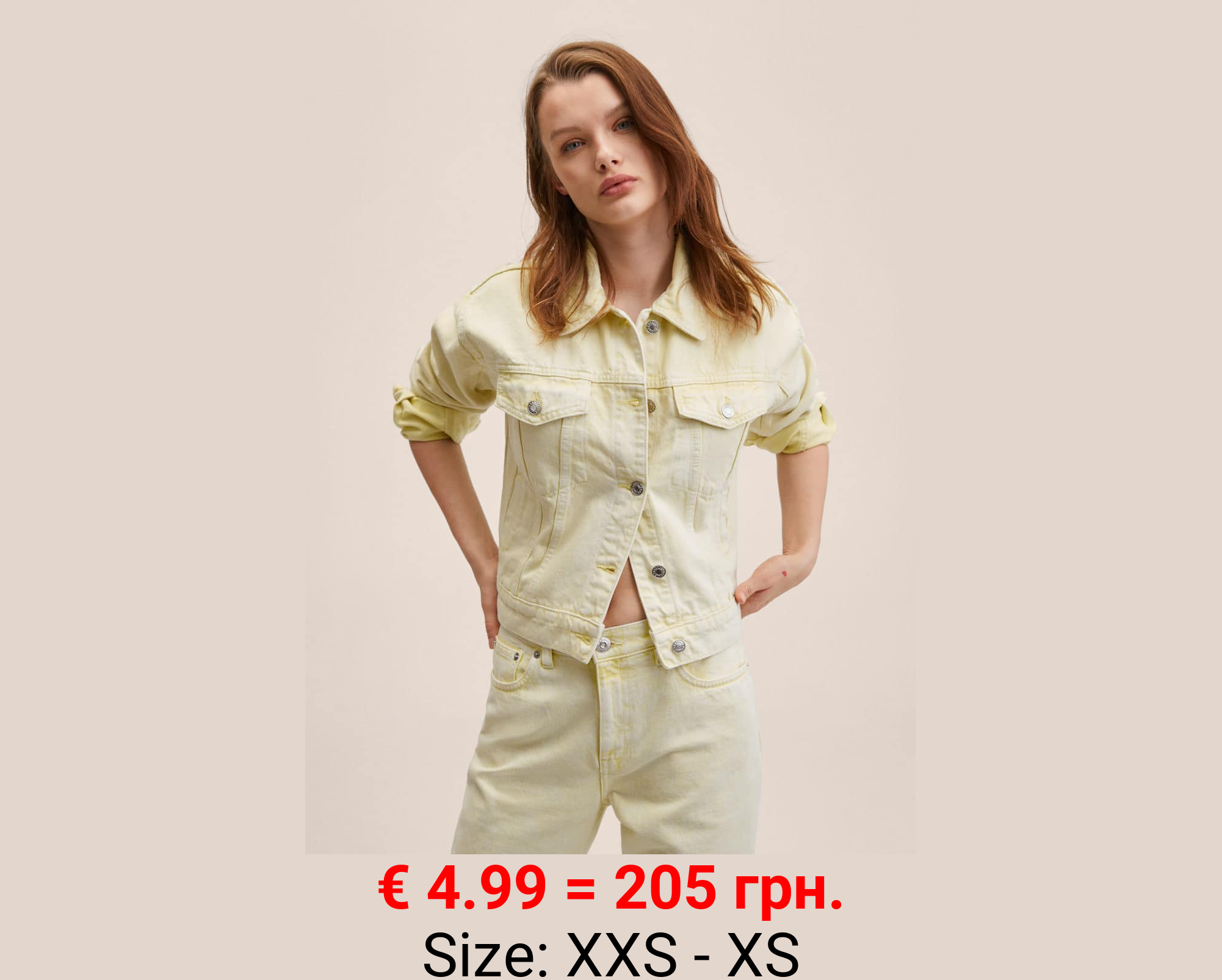 Cazadora vaquera bolsillos