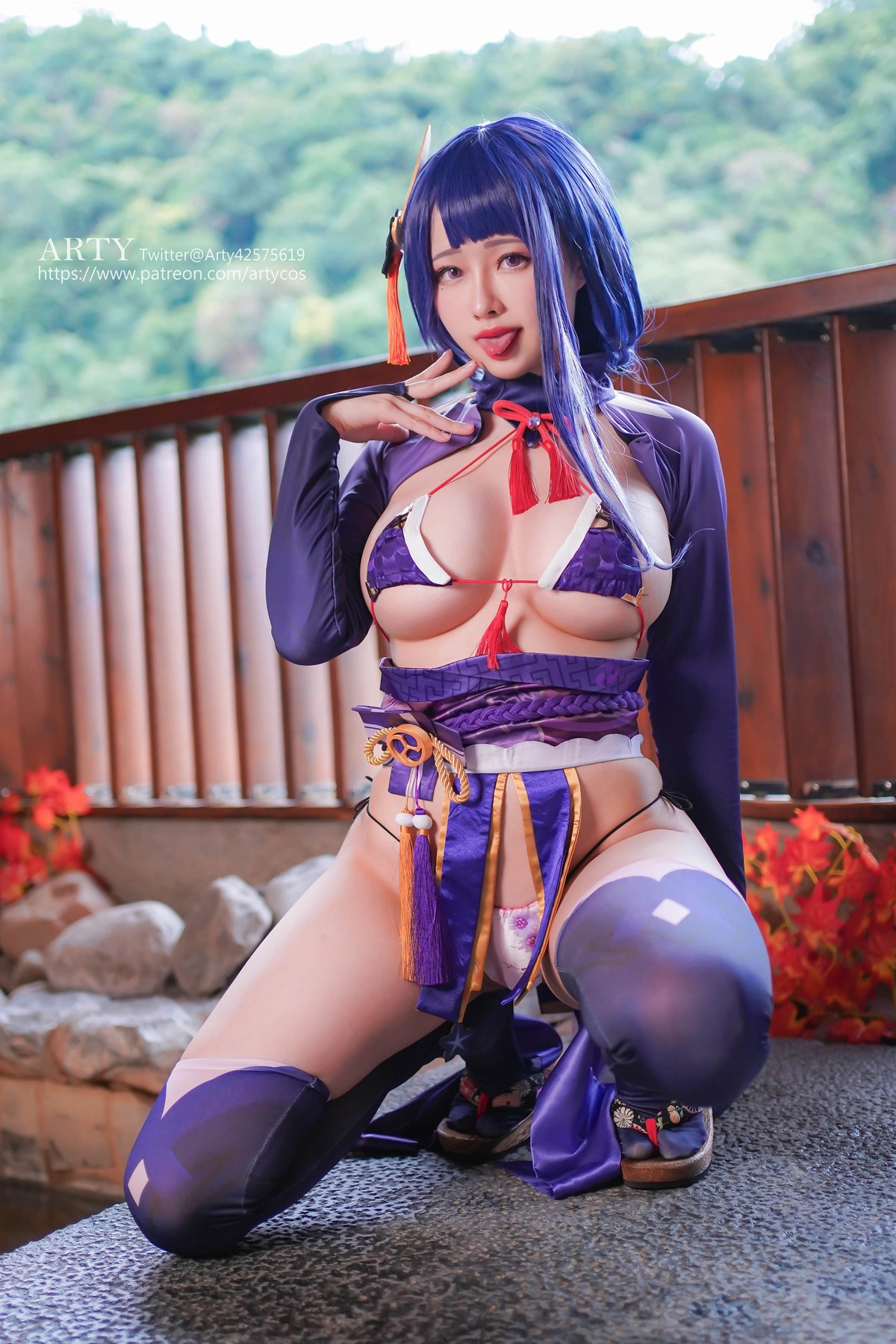 Cosplay Arty亞緹 Genshin 雷らい電でん将しょう軍ぐん 7