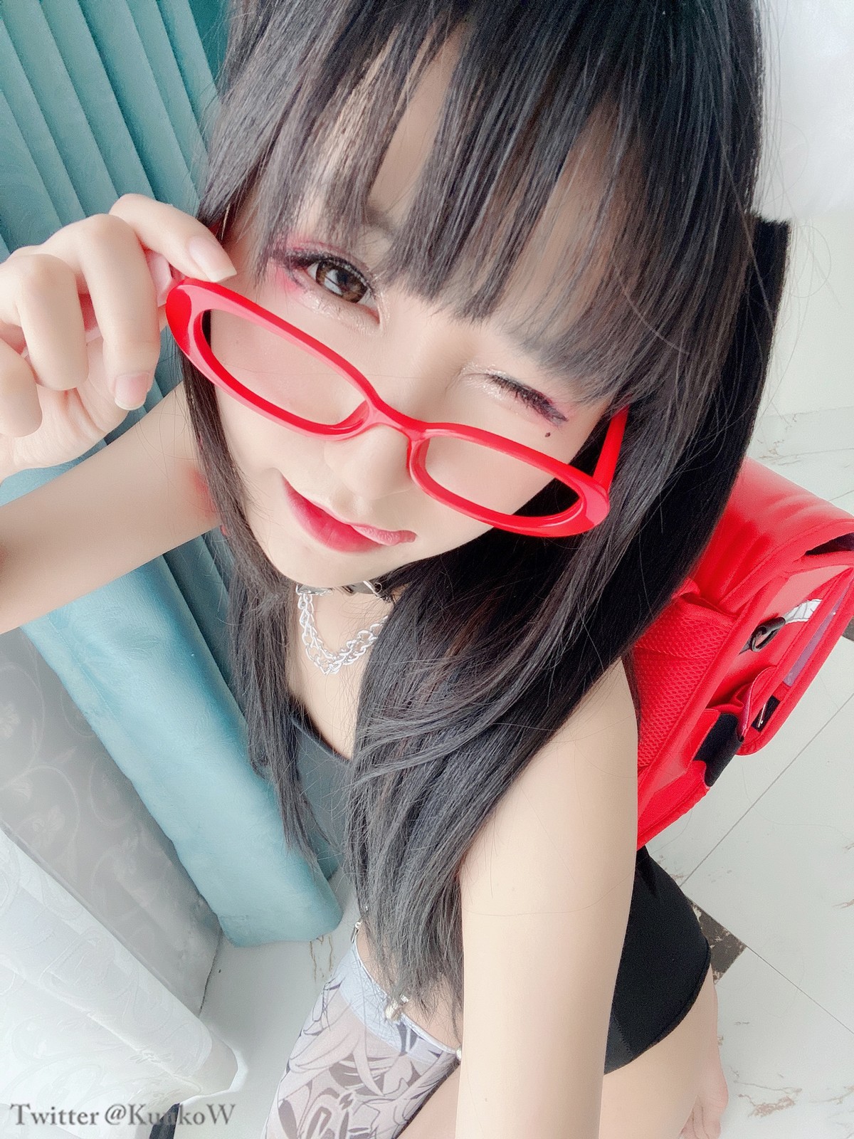Cosplay KuukoW クー子 Megane Chan 28