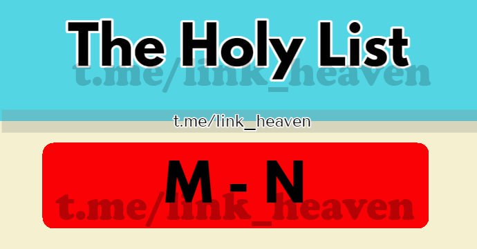 Link Heaven – Telegram