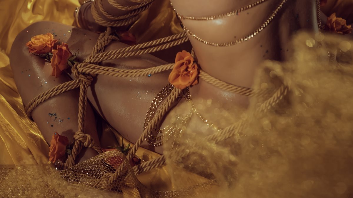 [Cos]云溪溪 - 花与绳[58P] 58