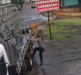 Un cristalero con suerte