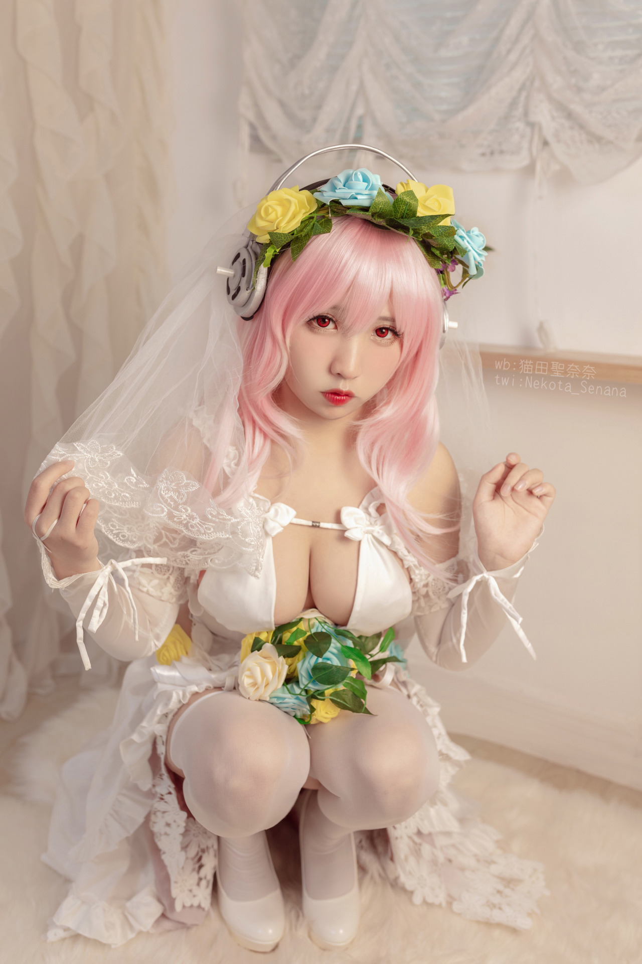 [猫田圣奈奈] 索尼子十周年花嫁 Super Sonico 18
