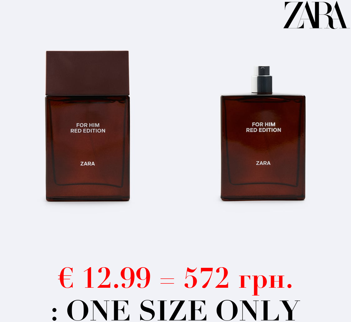 100ML / 3.38 oz FOR HIM RED EDITION