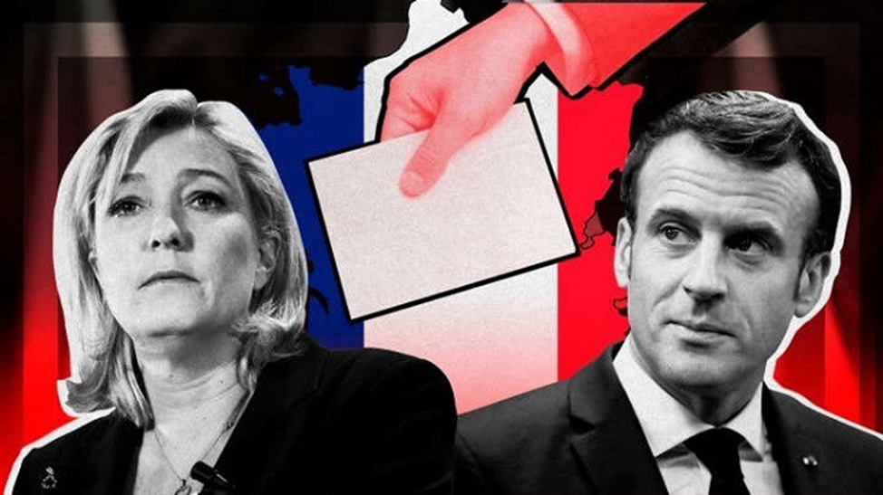 Парламентские выборы во франции. Мари Ле пен и Макрон. Мари Ле пен выборы 2022. Выборы президента Франции 2022.