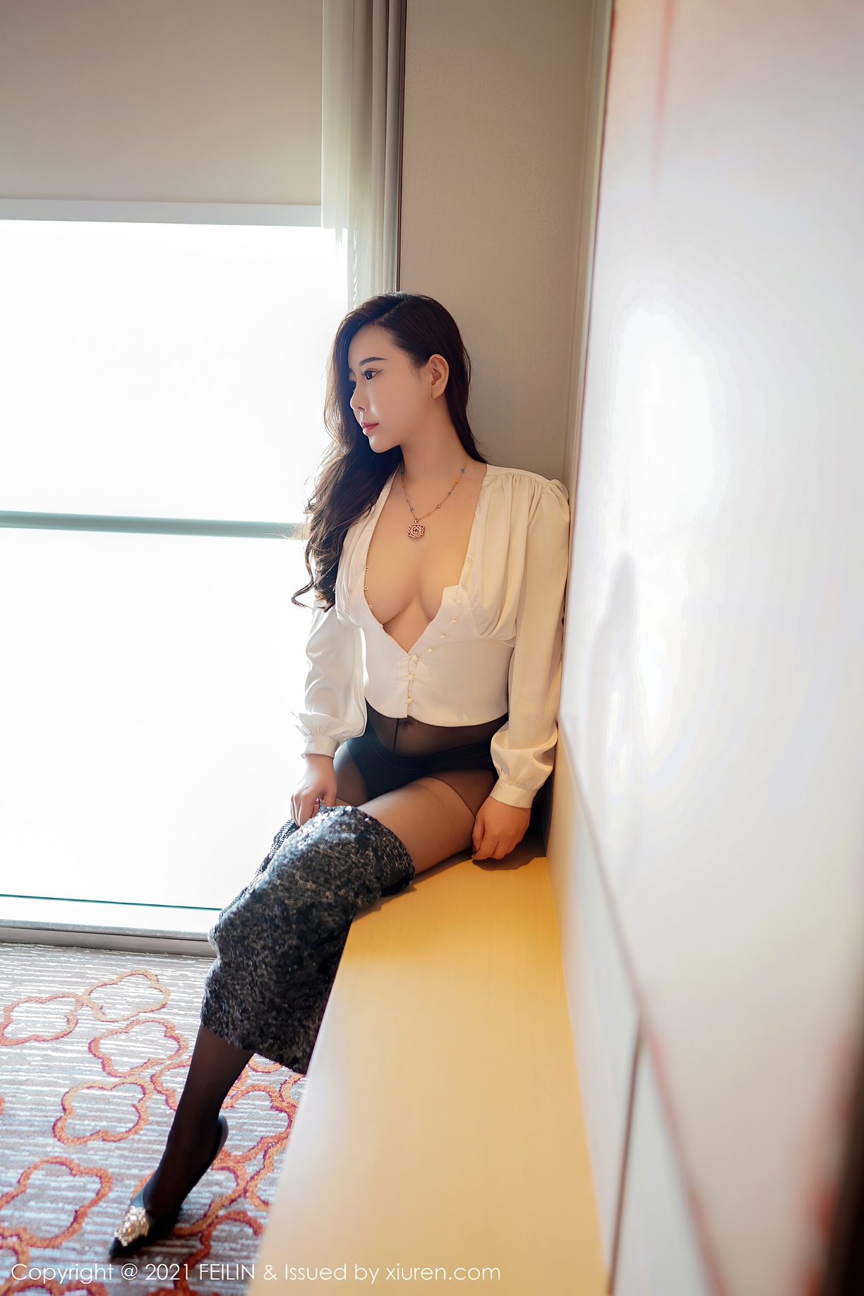 [FEILIN嗲囡囡] 2021.07.05 VOL.400 王婉悠Queen 23