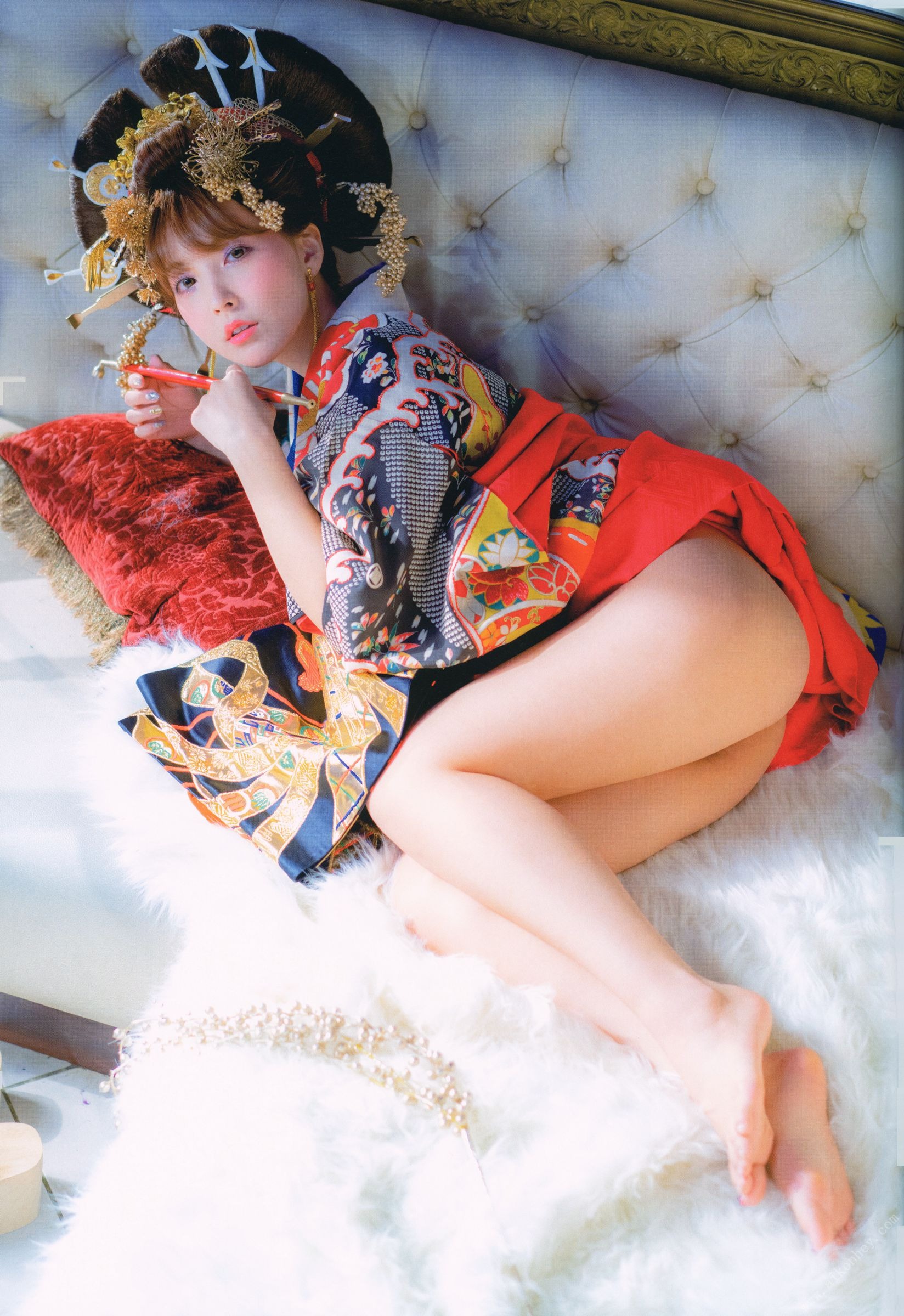三上悠亜 花魁写真集『和美写美』 97