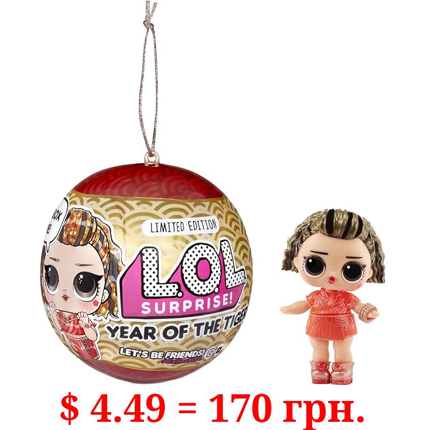 L.O.L. Surprise! Year of The Tiger Doll Good Wishes Baby with 8 Surprises, Lunar New Year Doll, Accessories, Limited Edition Doll