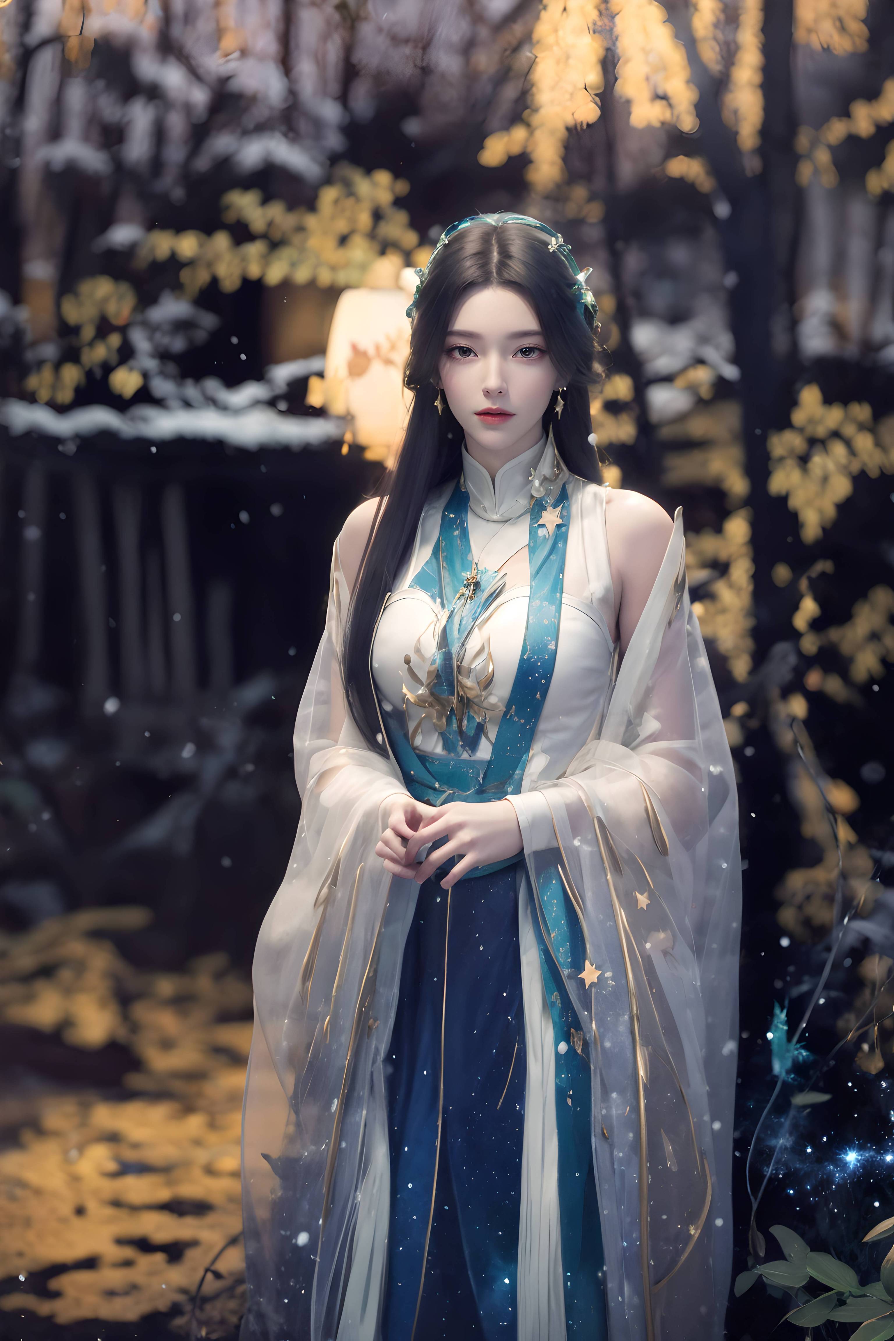 图片[14]-完美世界-柳神 长裙写真-六色网