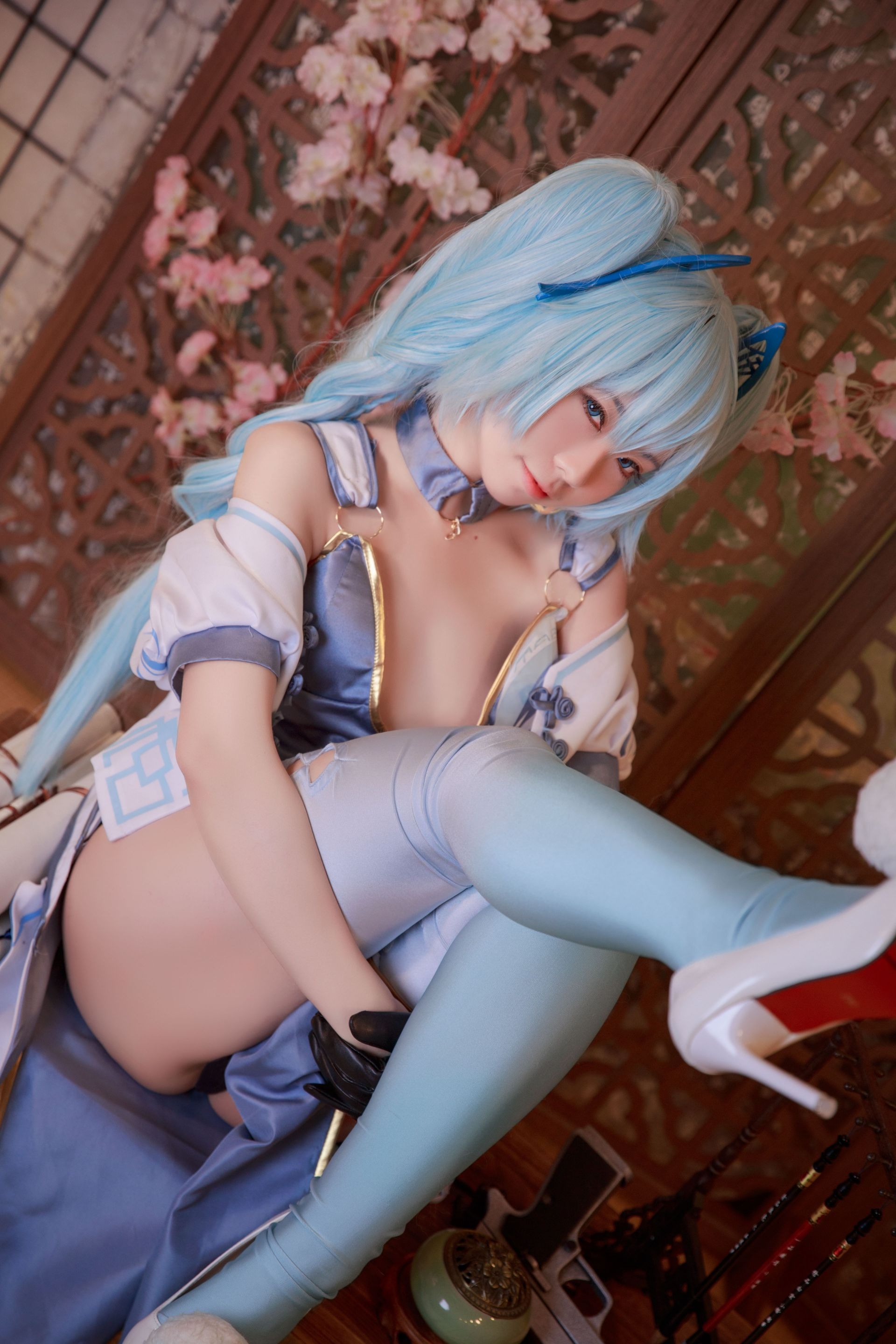 G44不会受伤-pa15旗袍 翠雀媚 [20P] 9