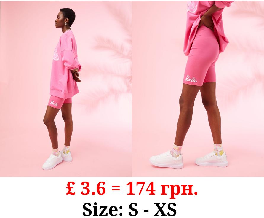 G21 Barbie Bright Pink Cycling Shorts