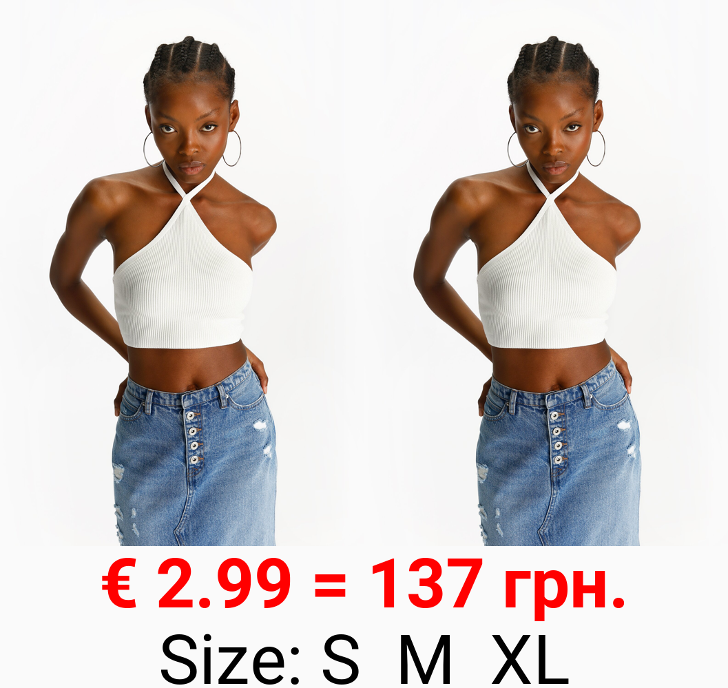 Halterneck top