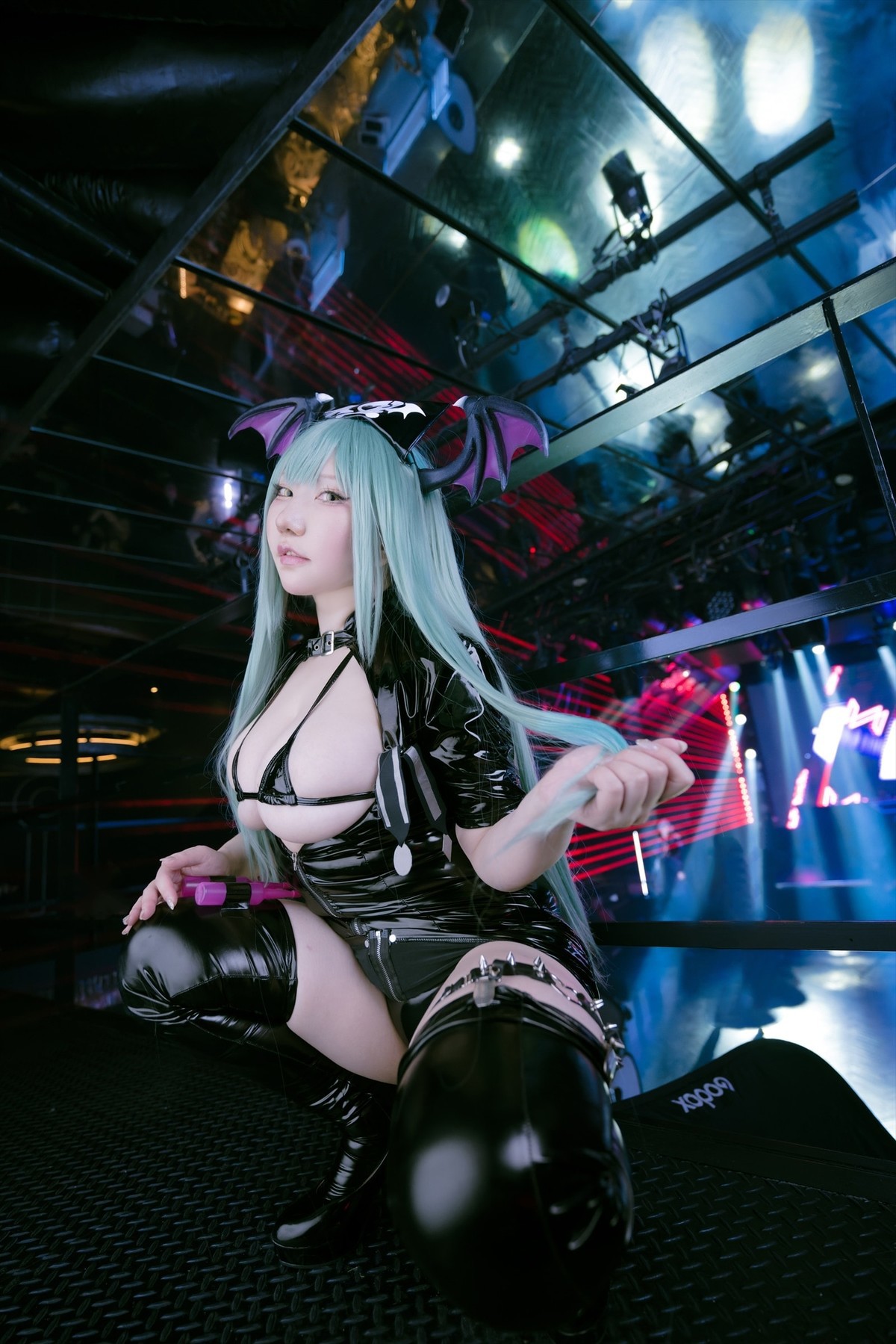 Cosplay SAKUサク Love builder Darkstalkers Set.02 36