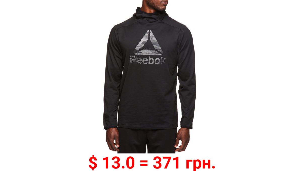 Reebok Men's and Big Men's Active Fleece Jersey Hood, up to Size 3XL