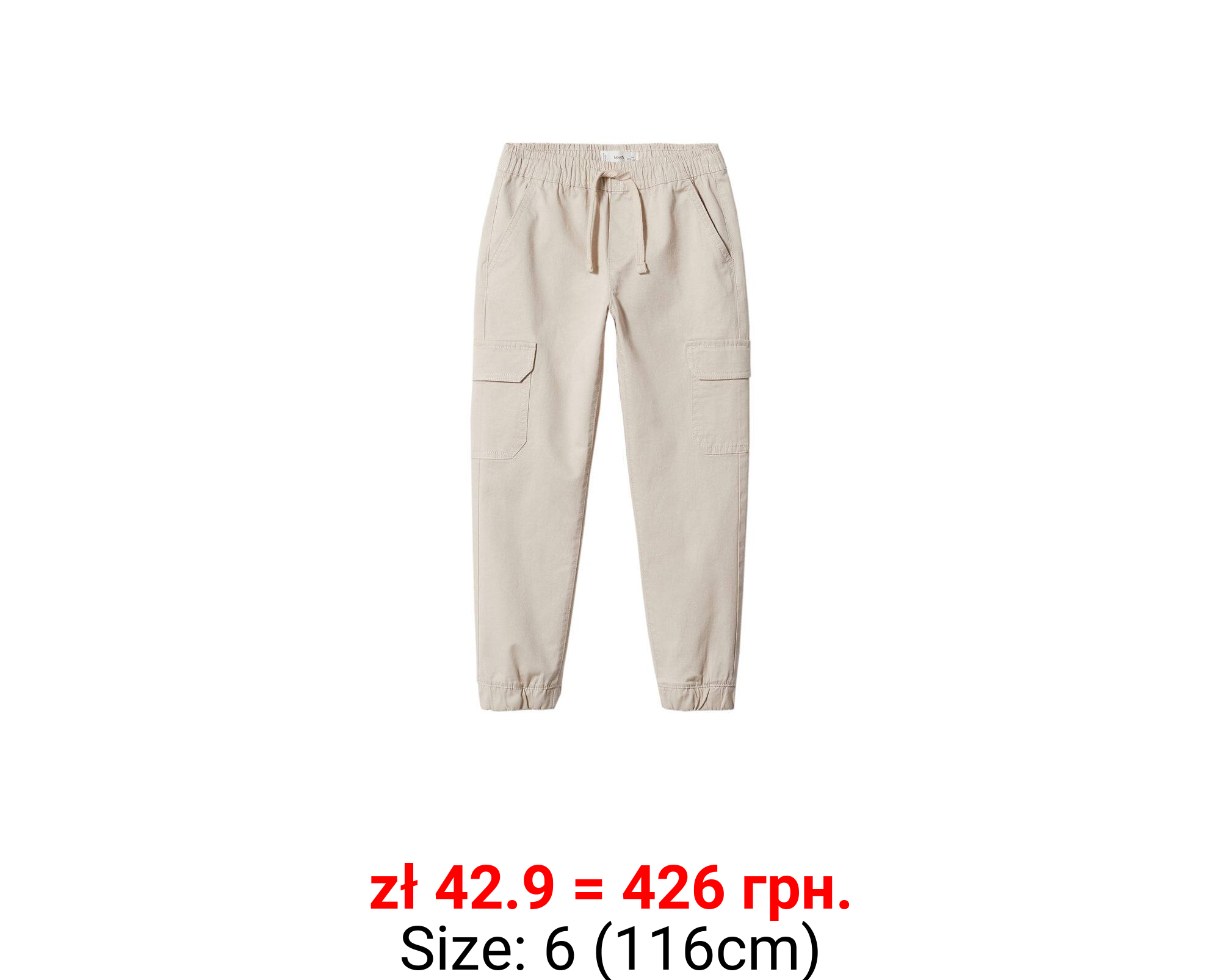 Pantalón jogger bolsillos