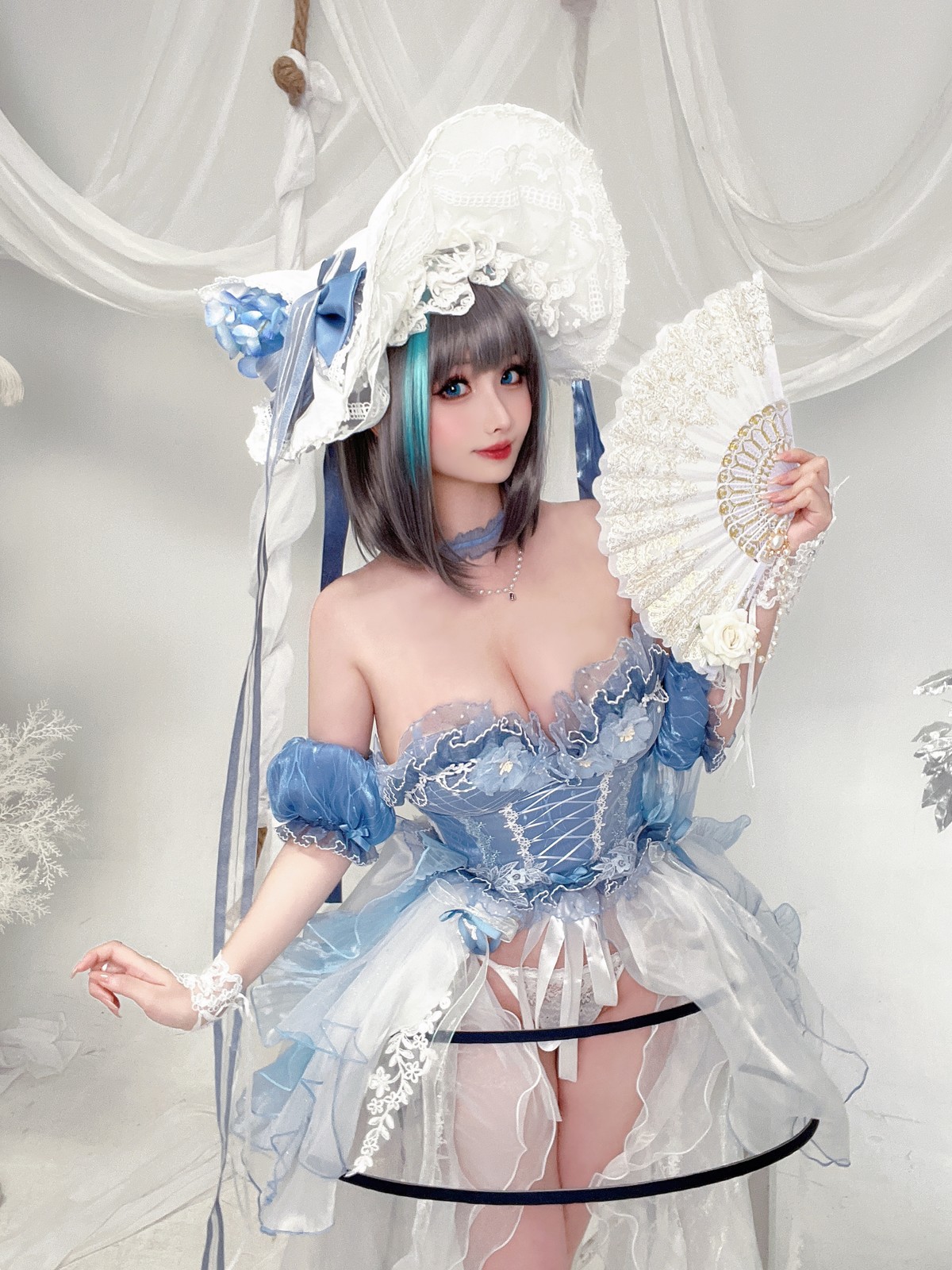 Cosplay Rioko凉凉子 柴郡冰雪公主 33