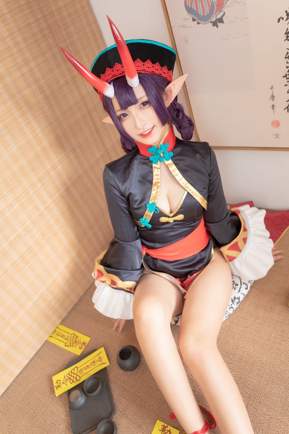 神乐坂真冬-《果実の酒気》酒吞cos[150P3V] 22