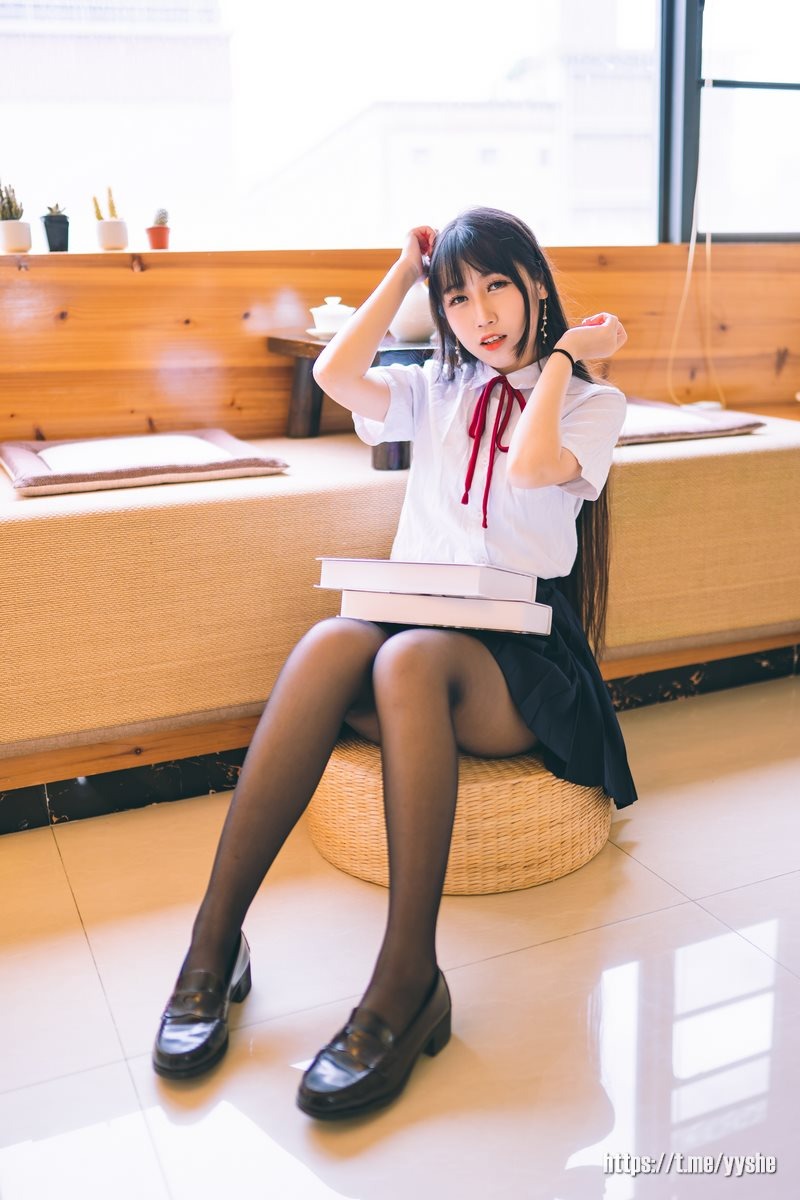 不呆猫 - 校服JK [64P+4V] 26
