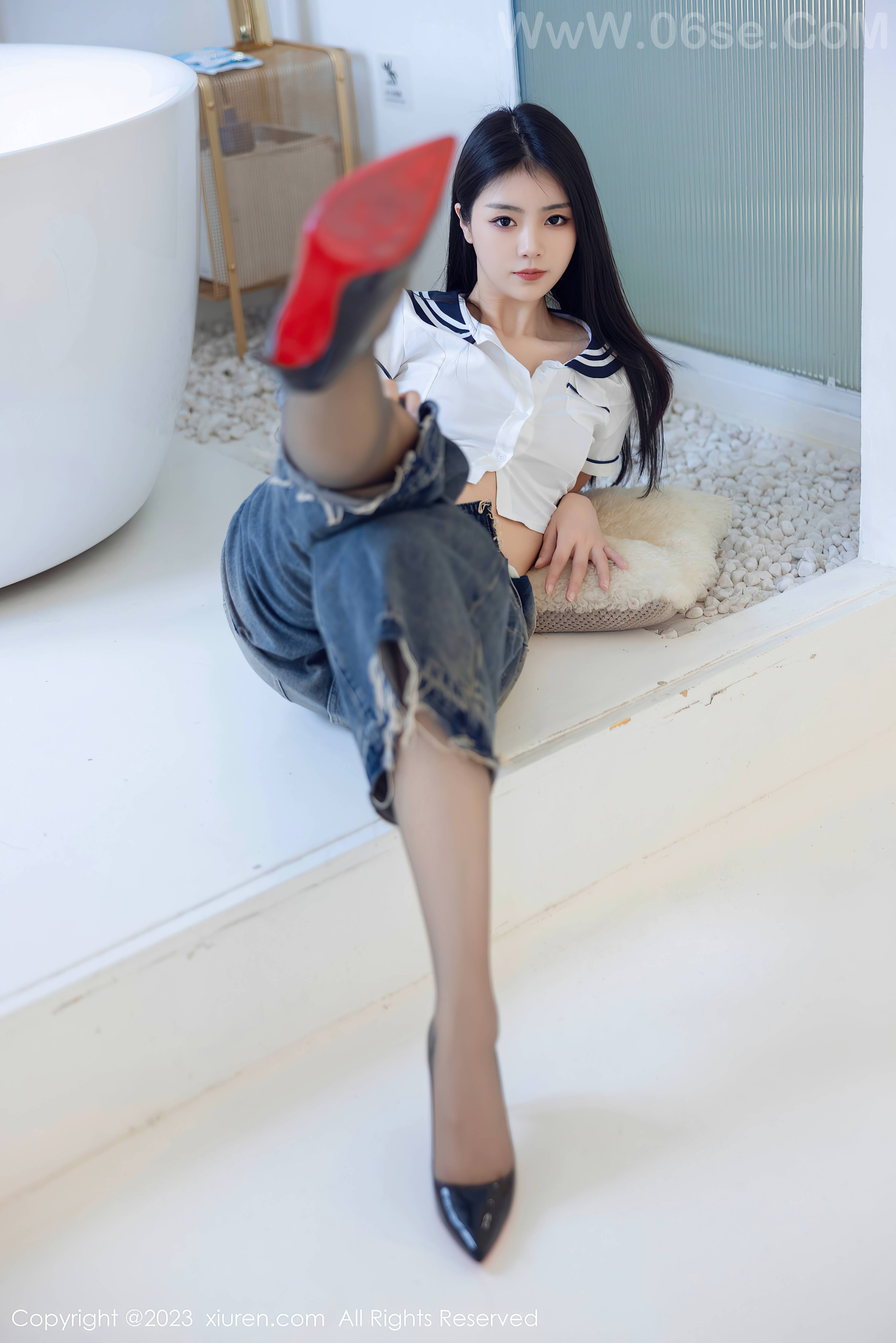 图片[18]-[XiuRen秀人网] 2023.07.05 NO.7027 可樂Vicky 牛仔裤 [82+1P642M]-六色网