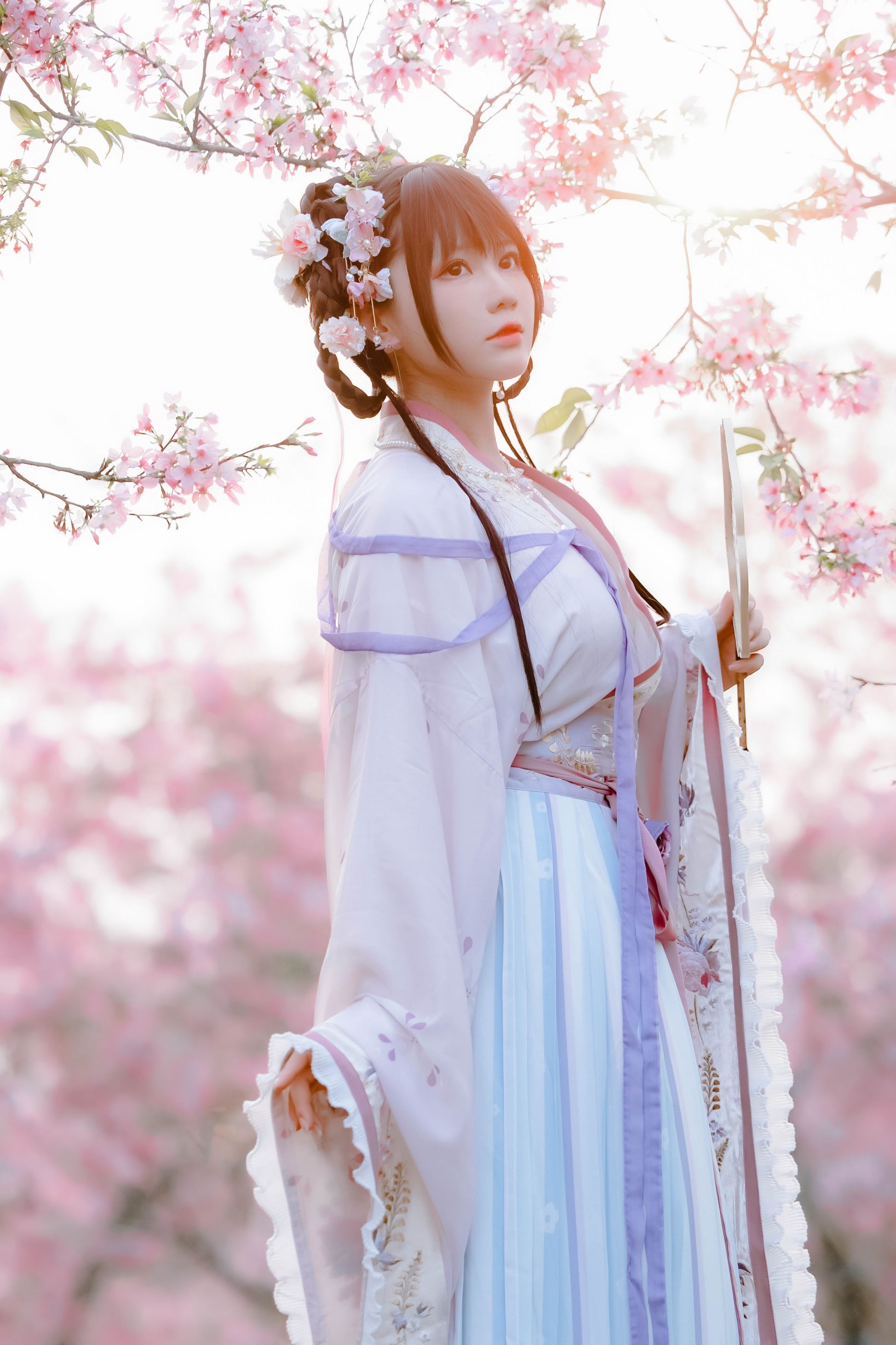 喵子Nyako - 樱花汉服 花神祈愿 [52P-219MB] 16