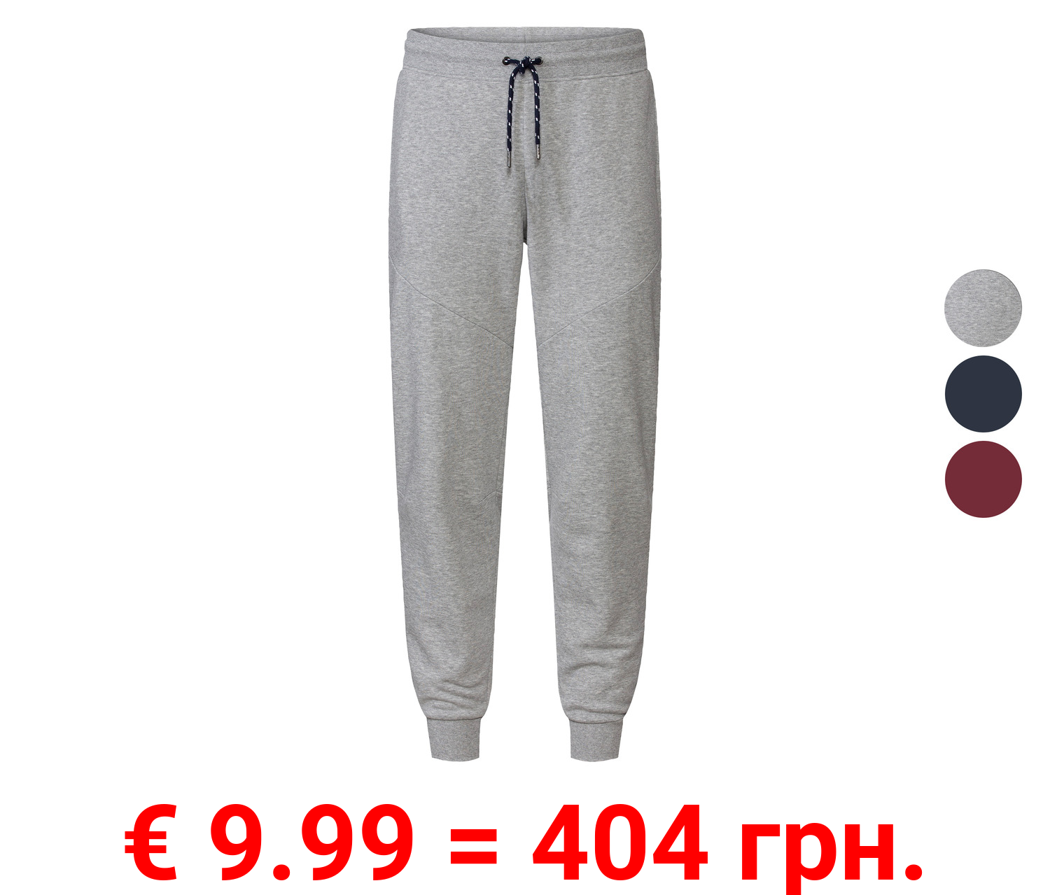 LIVERGY® Herren Sweathose mit Baumwolle