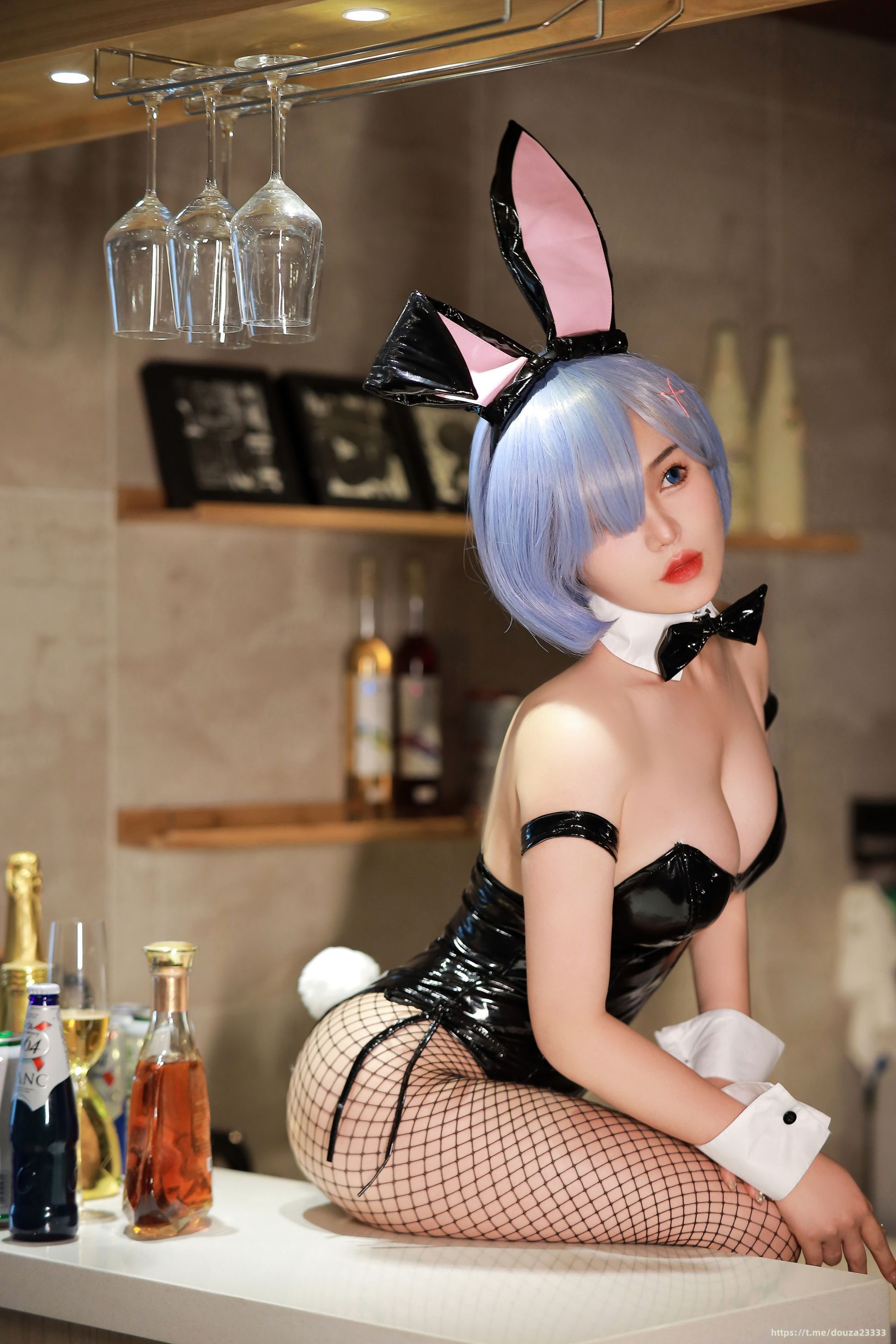 桃暖酱 雷姆兔女郎 38