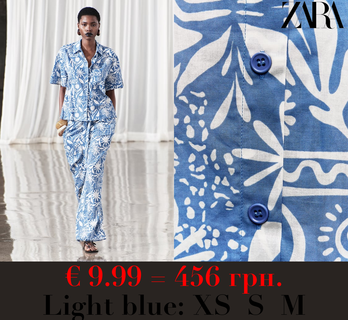 ZW COLLECTION PRINTED SHIRT