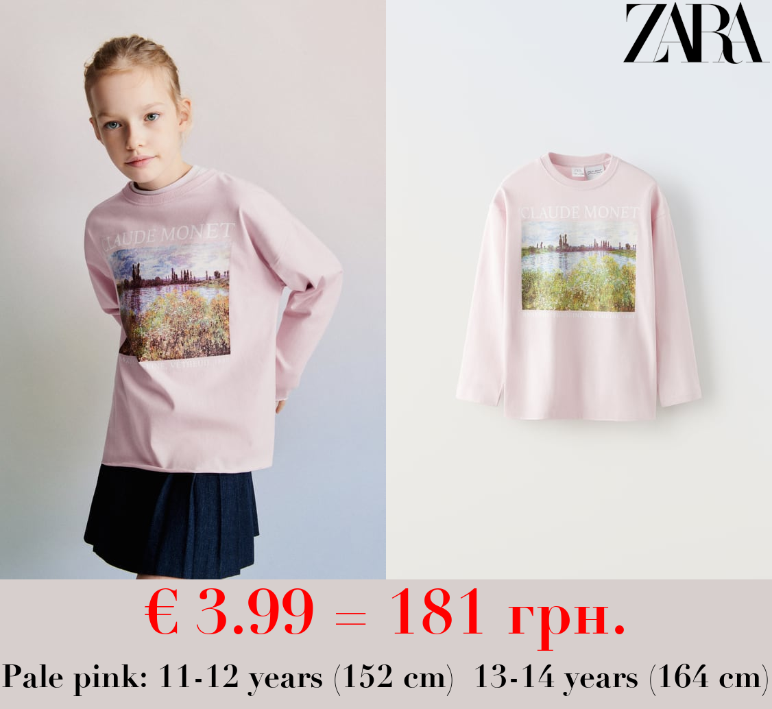 BANKS OF THE SEINE CLAUDE MONET T-SHIRT