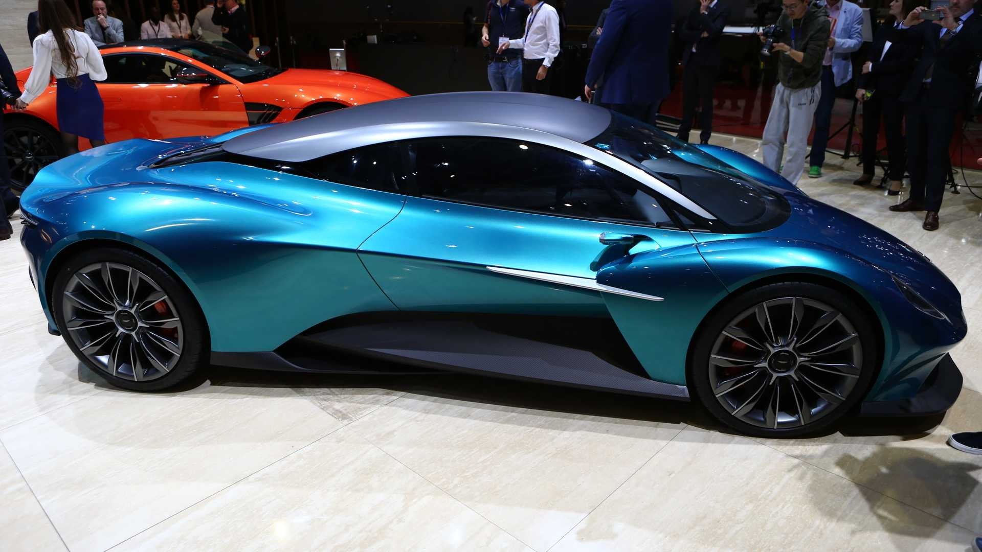 Expensive sports. Aston Martin Vanquish Vision. Aston Martin Vision 8.