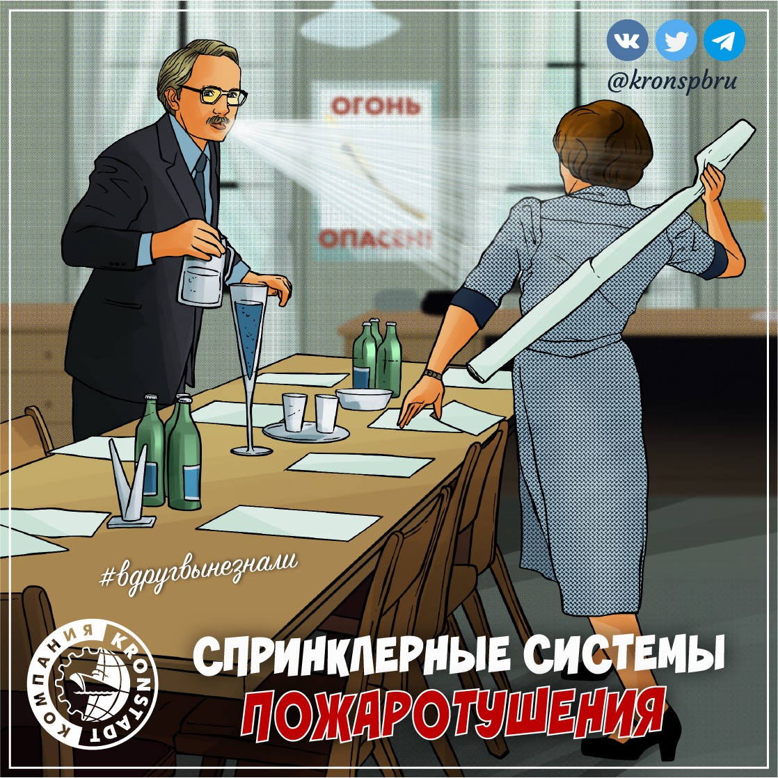 Спринклерные системы пожаротушения – Telegraph