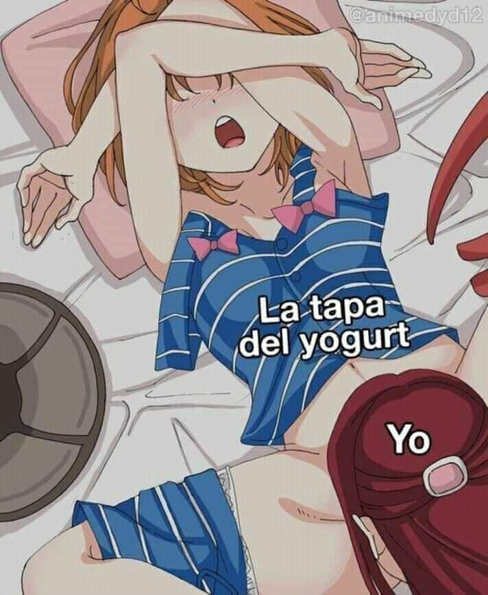 Cómo lamer un buen yogurt