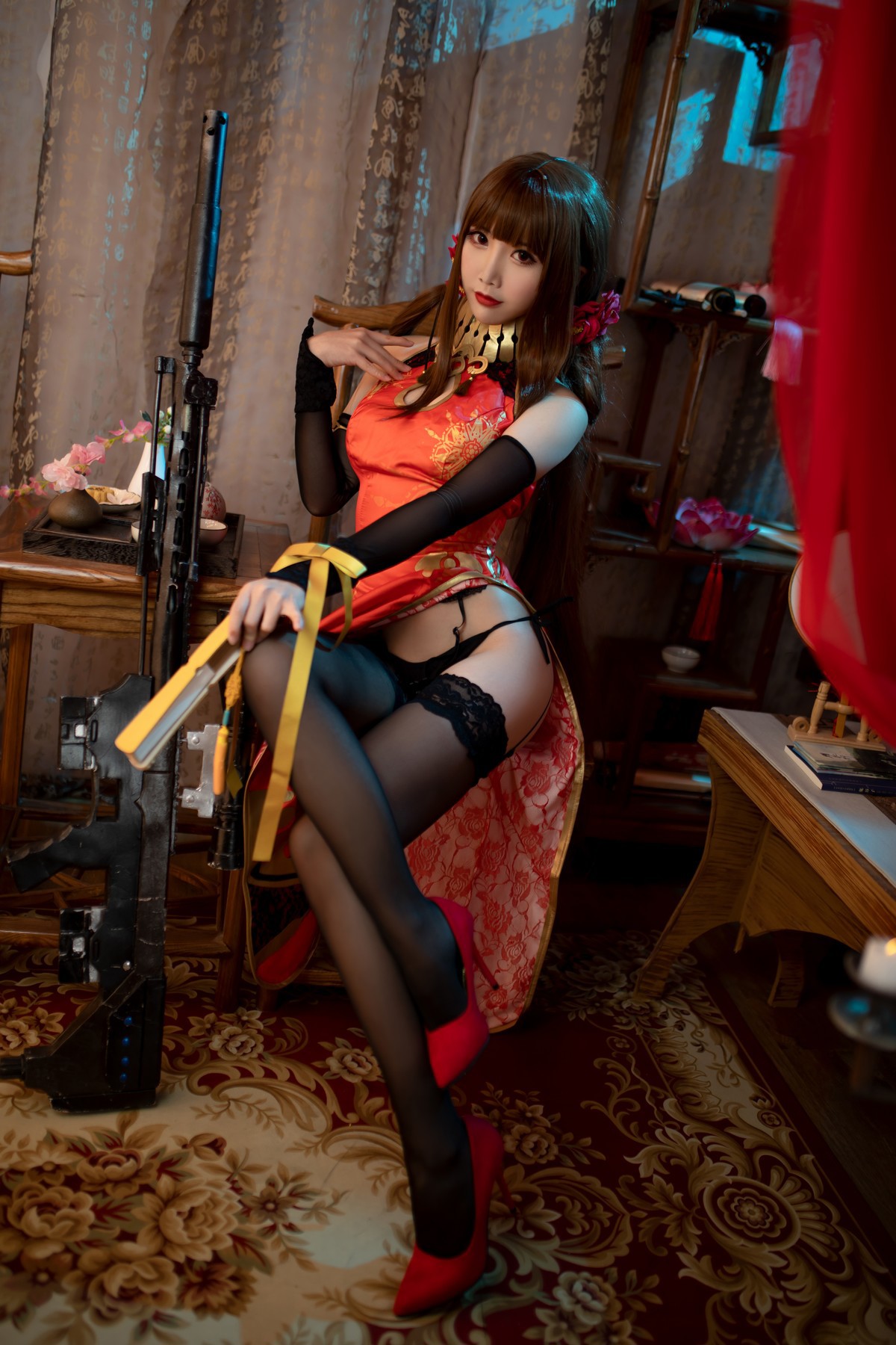 Cosplay 面饼仙儿 DSR50 红牡丹 3