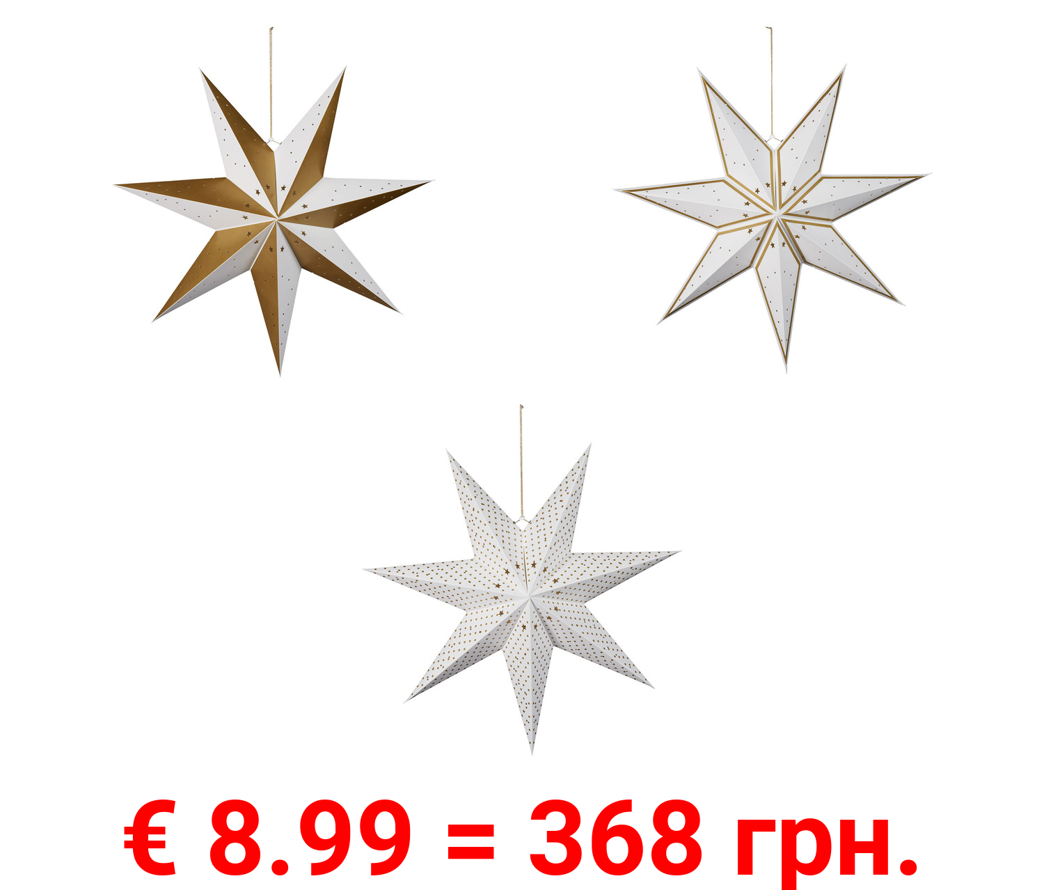 LIVARNO home LED-Weihnachtsstern, 20 LEDs