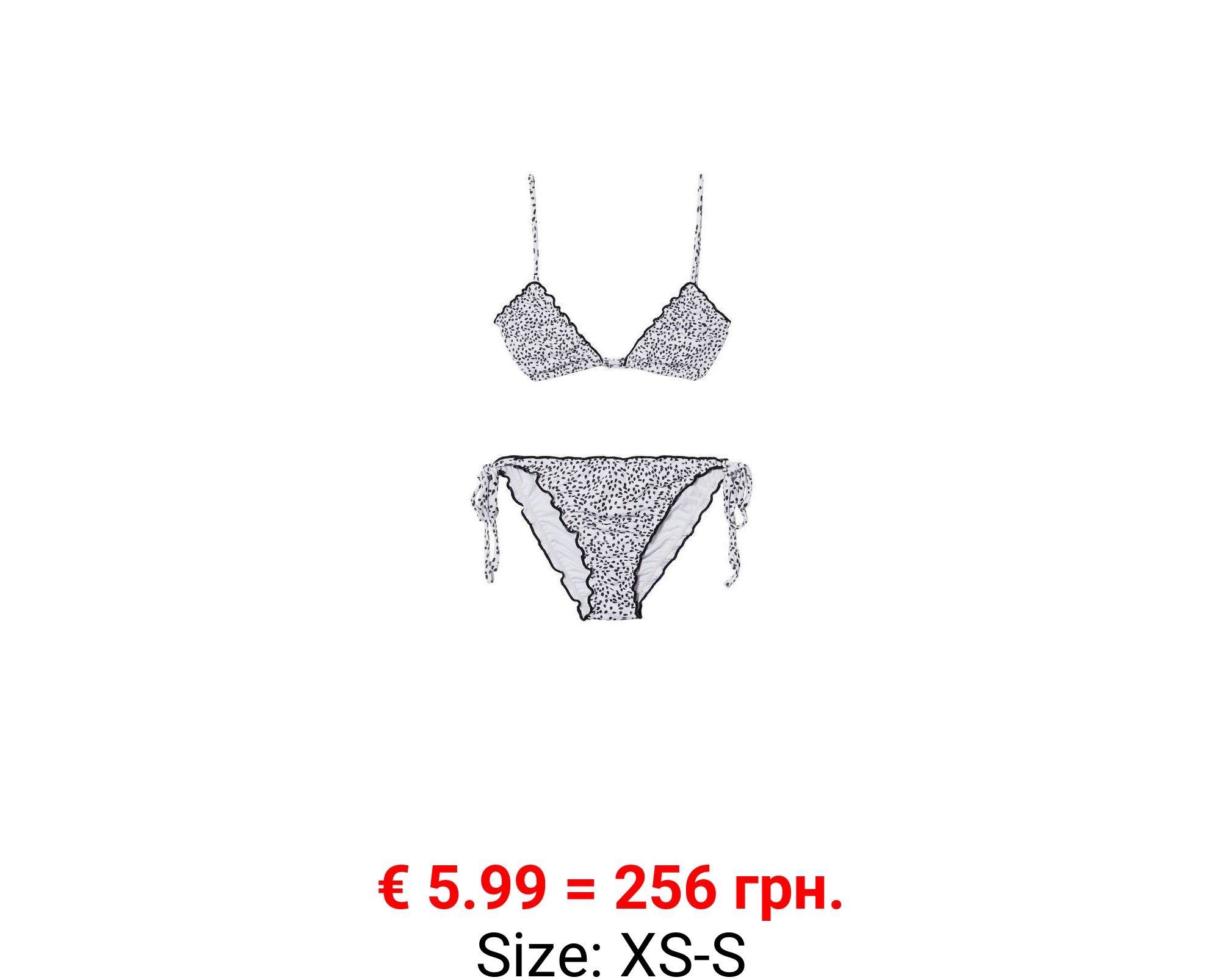 Bikini estampado lunares