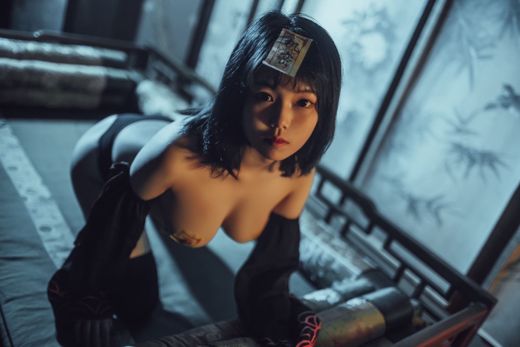 Cosplay 七月喵子 小僵尸 Little Zombie 19