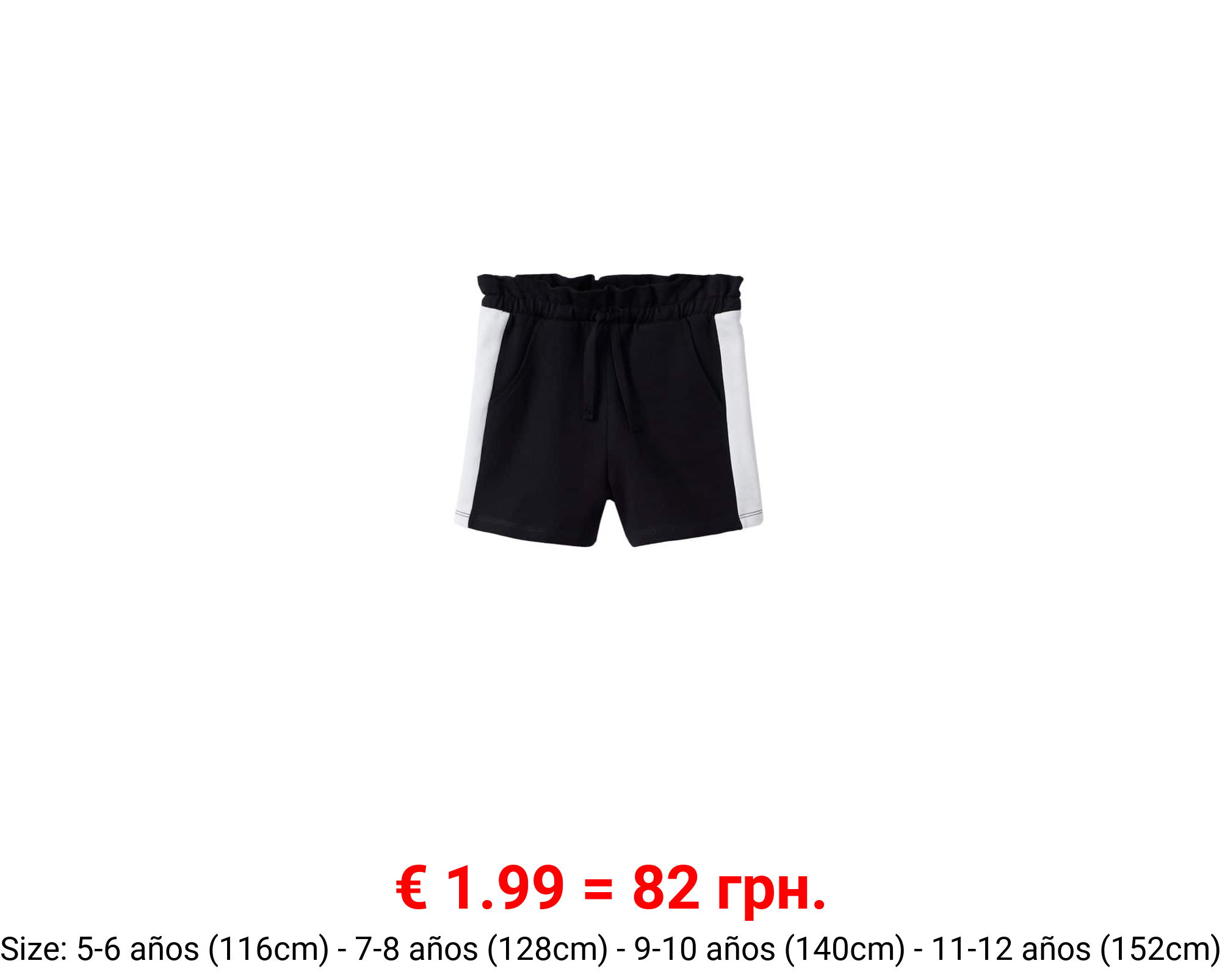 Short algodón cintura elástica
