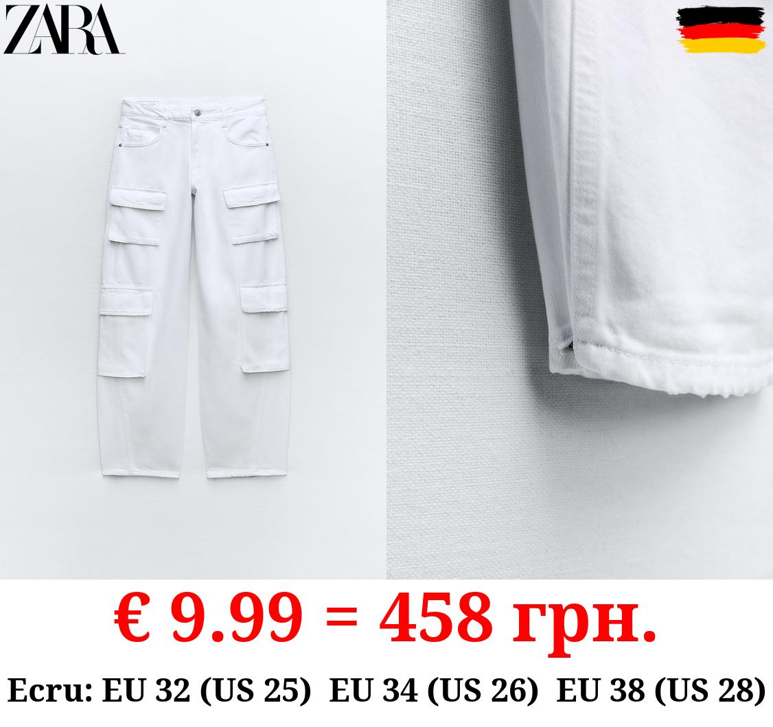 MID-RISE TRF CARGO JEANS