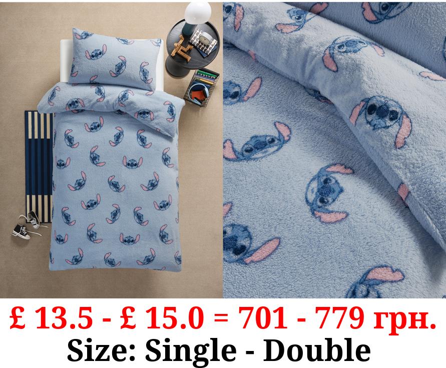 Disney Stitch Teddy Reversible Duvet Set