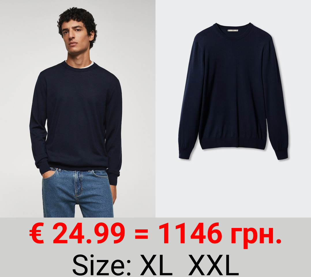 Jersey lana merino lavable