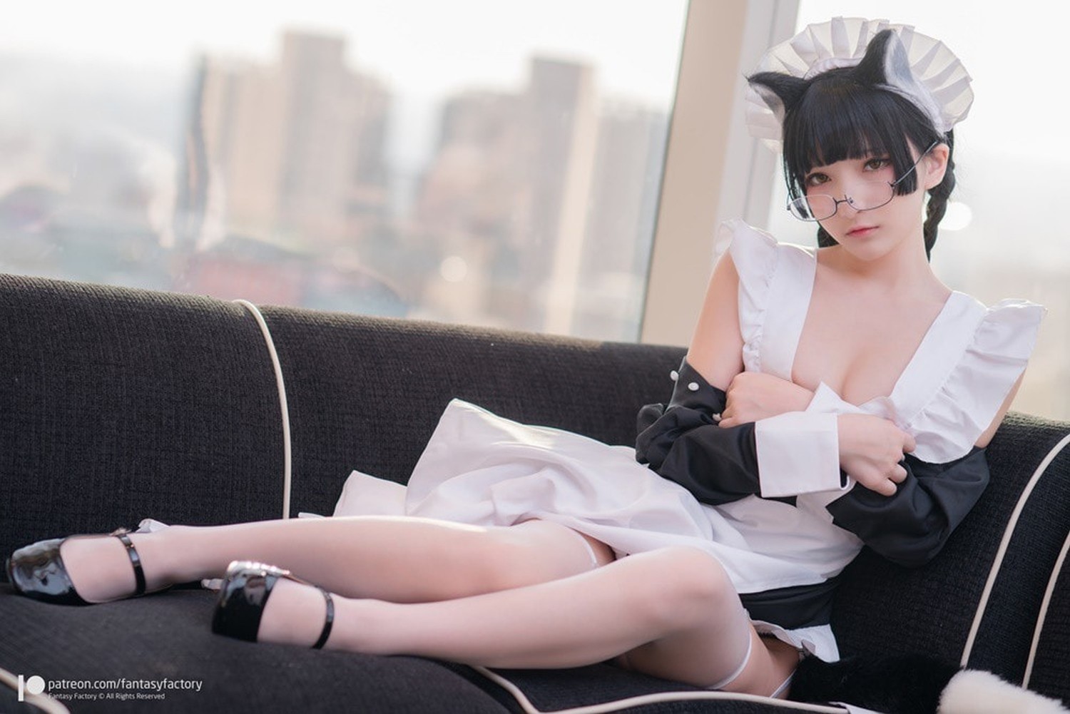 [網路收集系列] Sexy Neko Maid Cosplay 122