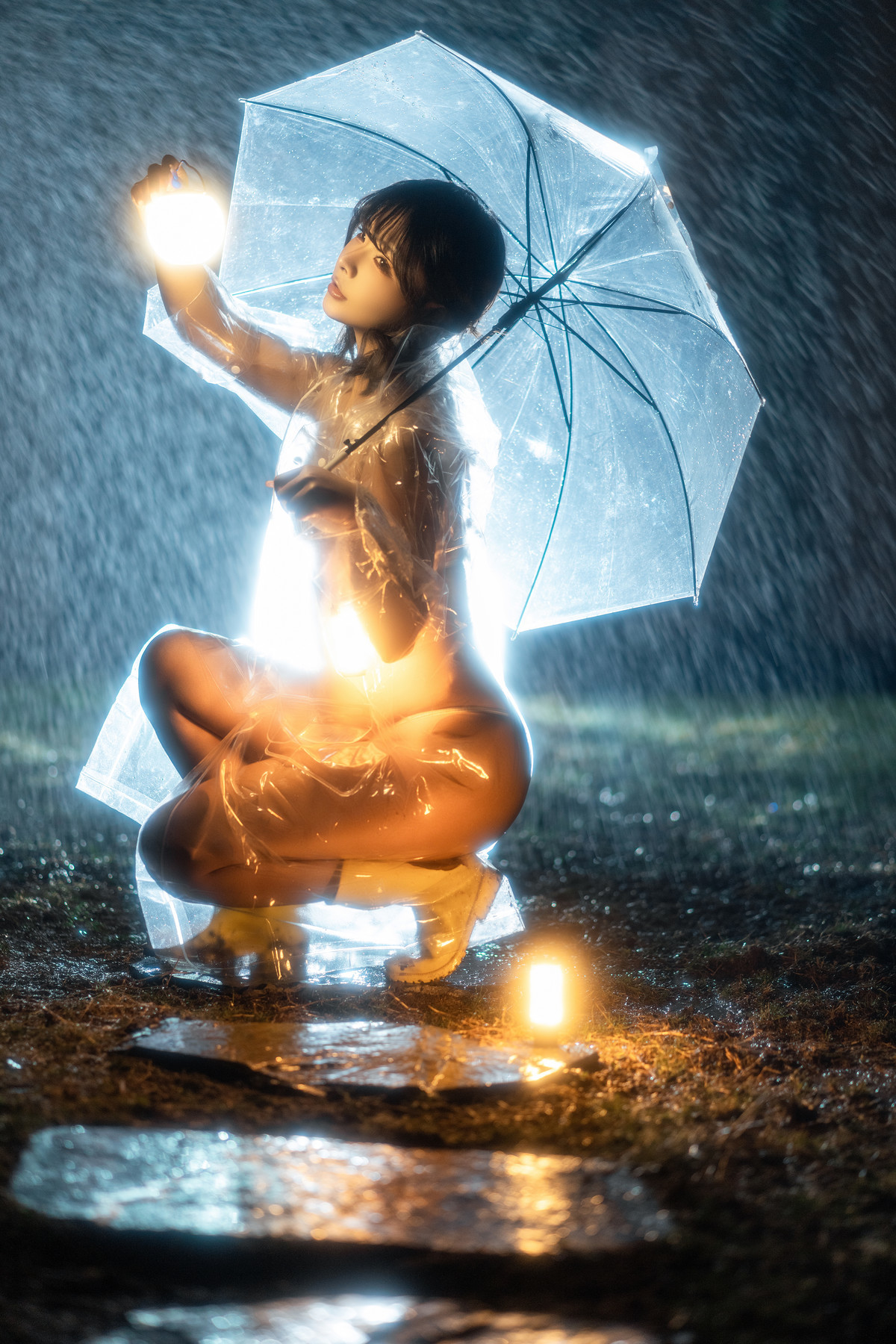 Cosplay Yuuhui玉汇 雨夜独舞 Set.01 34