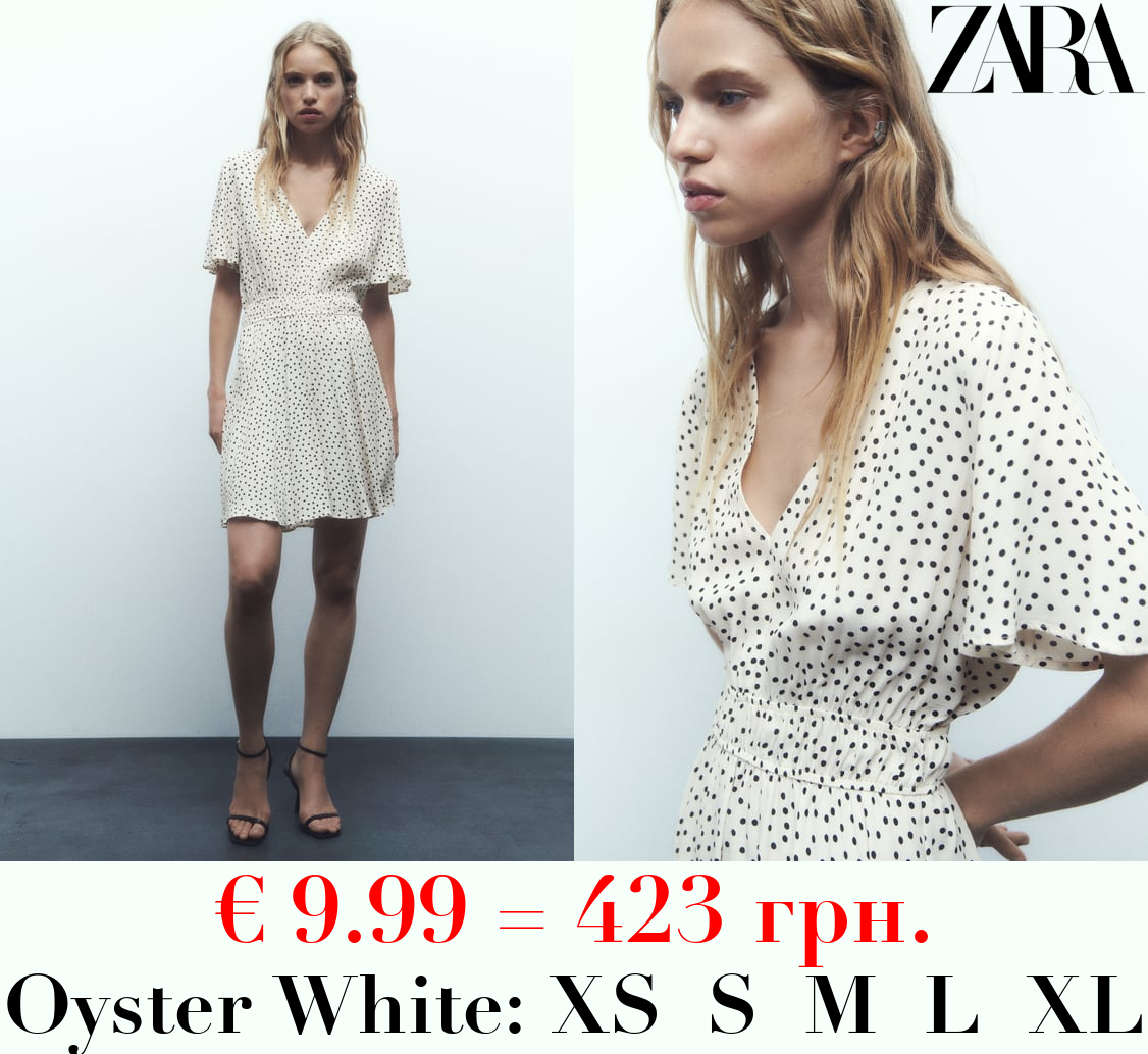 SHORT POLKA DOT DRESS