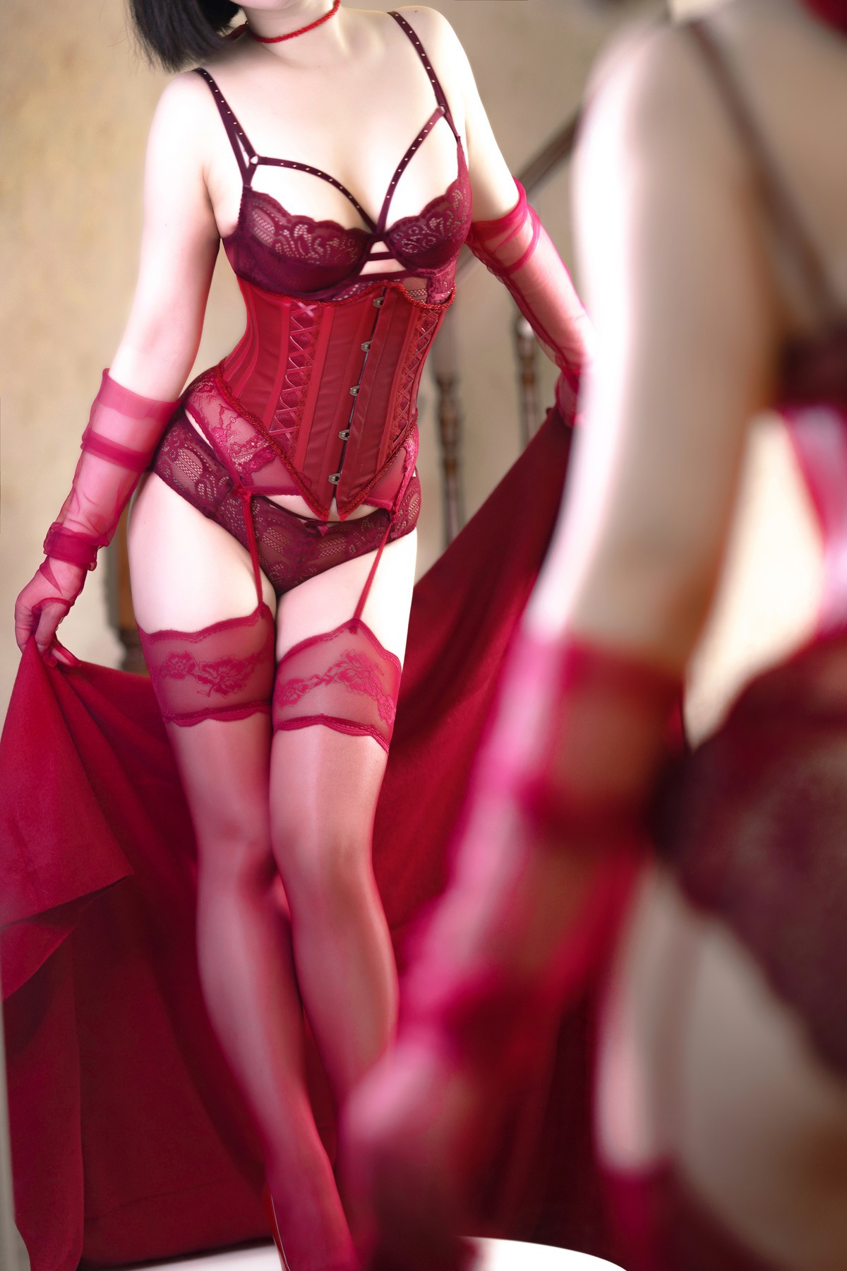 Cosplay 半半子Banbanko RED 赤紅VOL.03 35